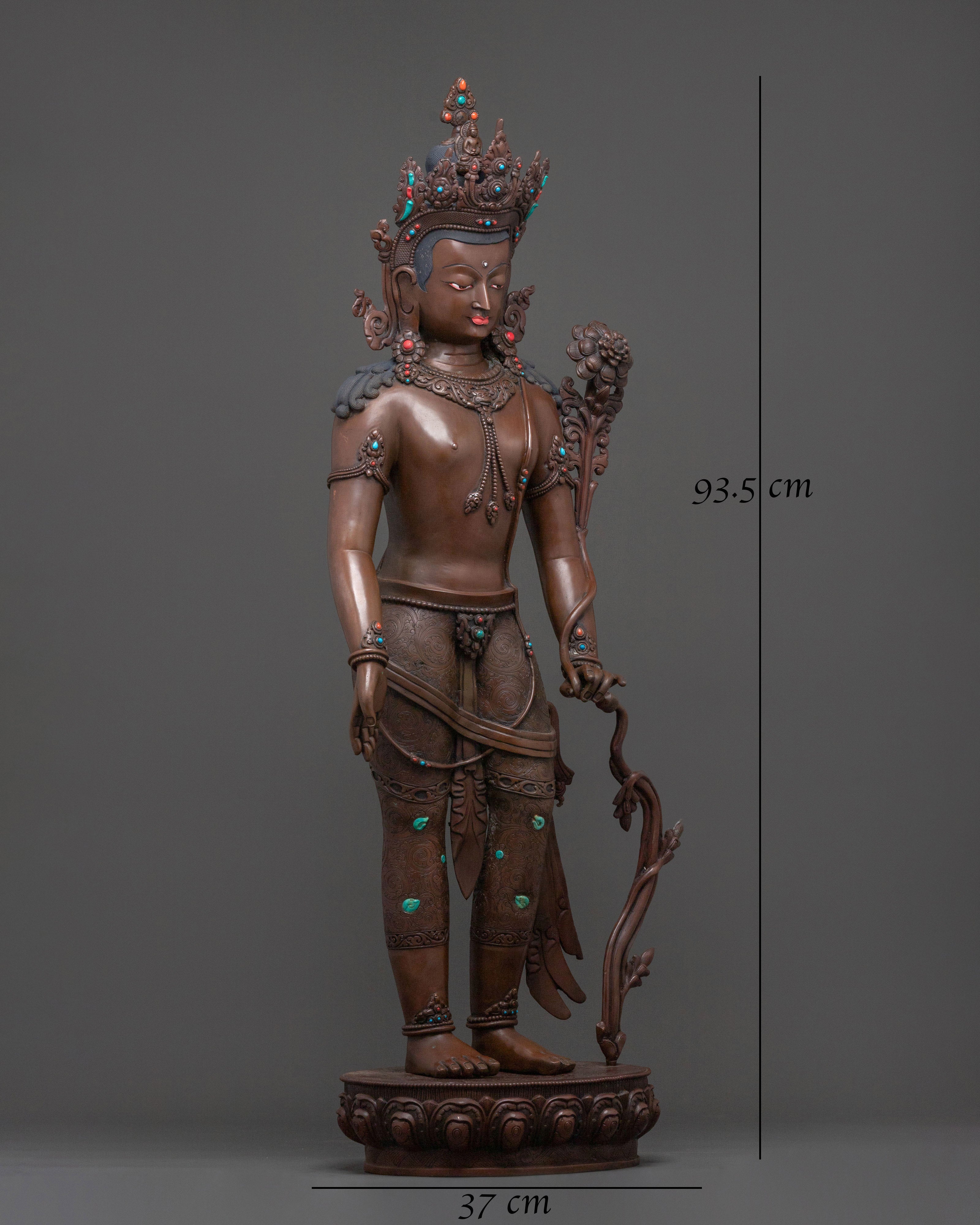 Padmapani Statue of Compassion | Bodhisattva of Mercy and Wisdom