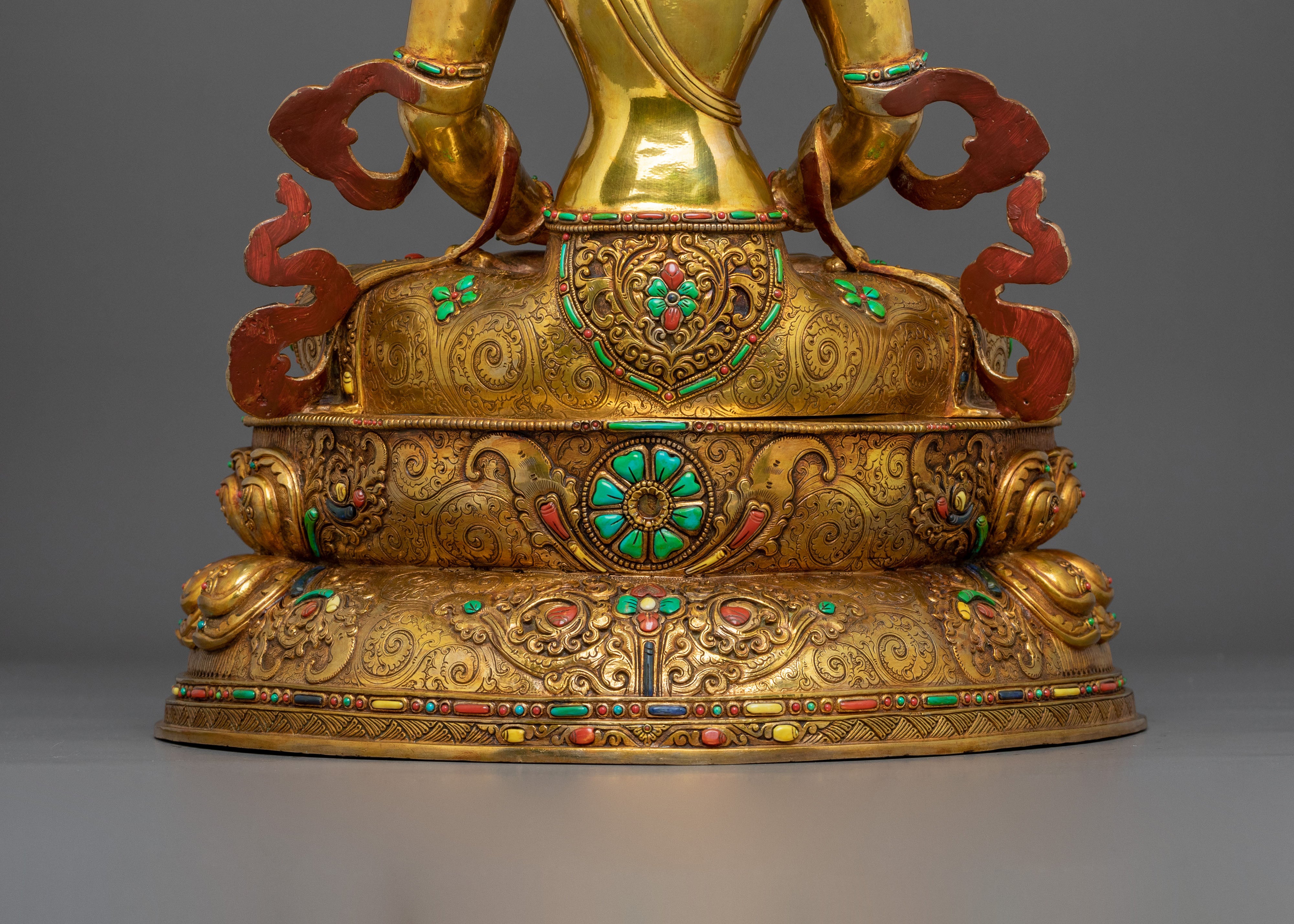 Long Life Deity Amitayus Sacred Statue | Himalayan Altar Decor