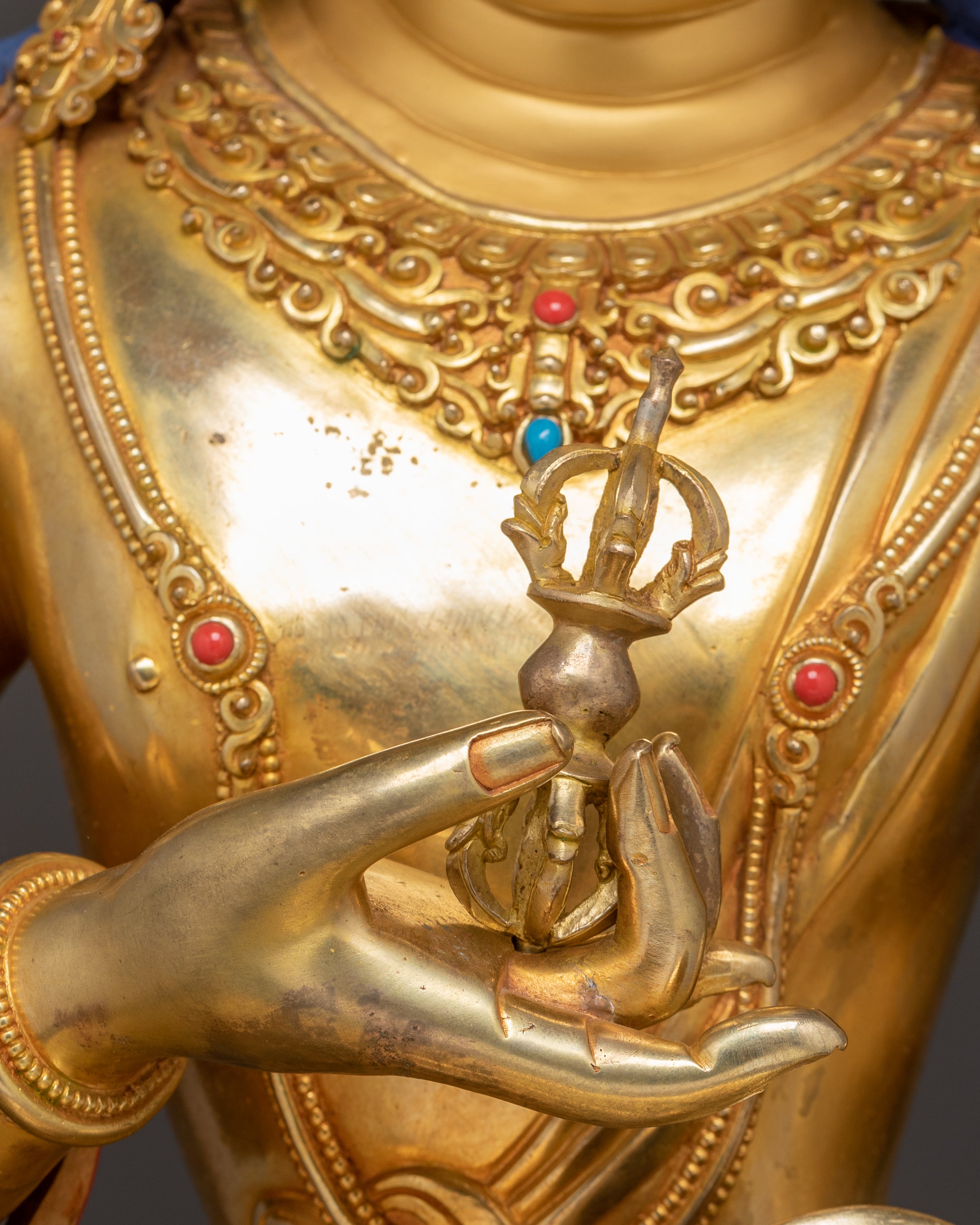 Handmade Statue of Vajrasattva for Meditation