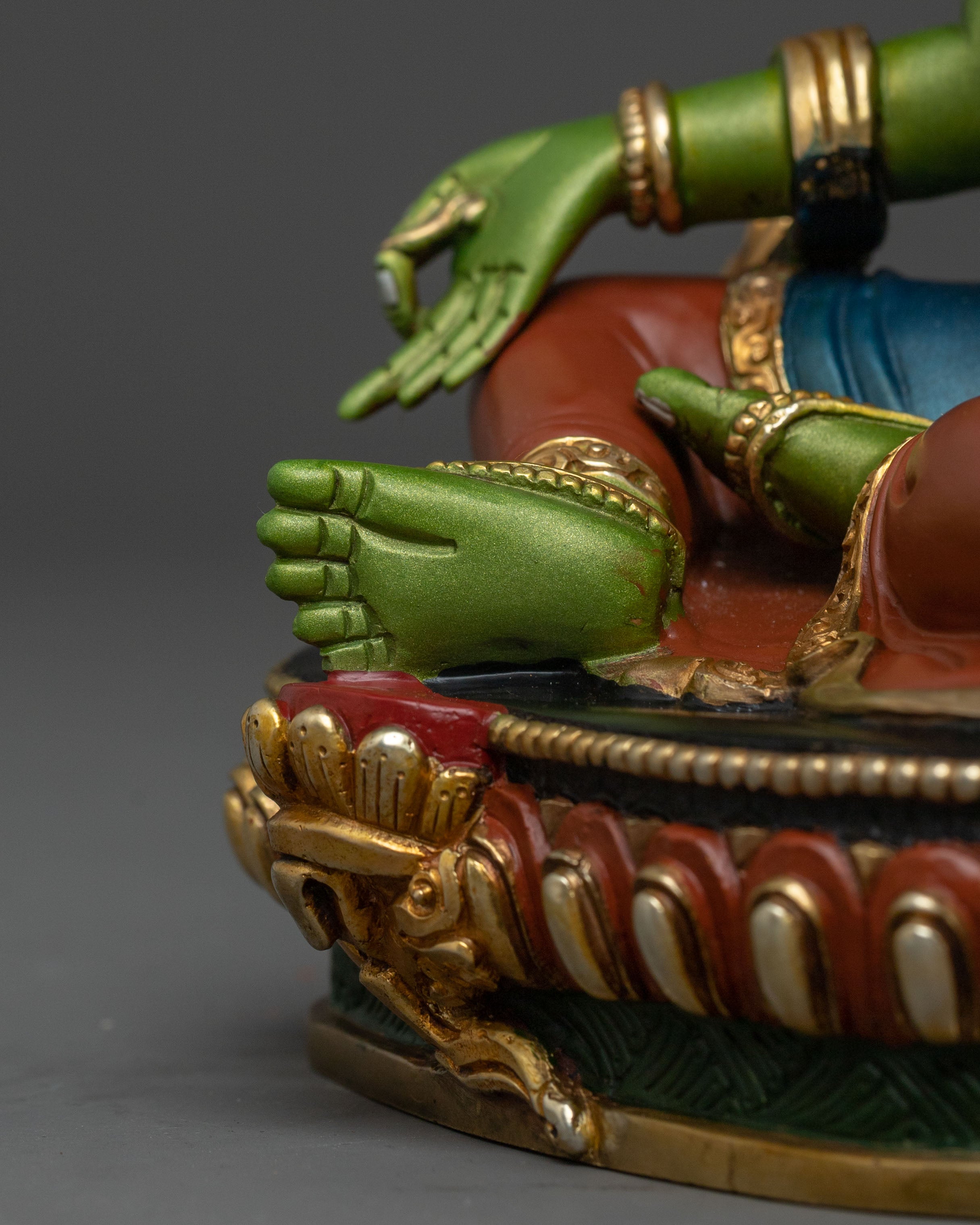 Green Tara's Blessing Statue | Sacred Decor
