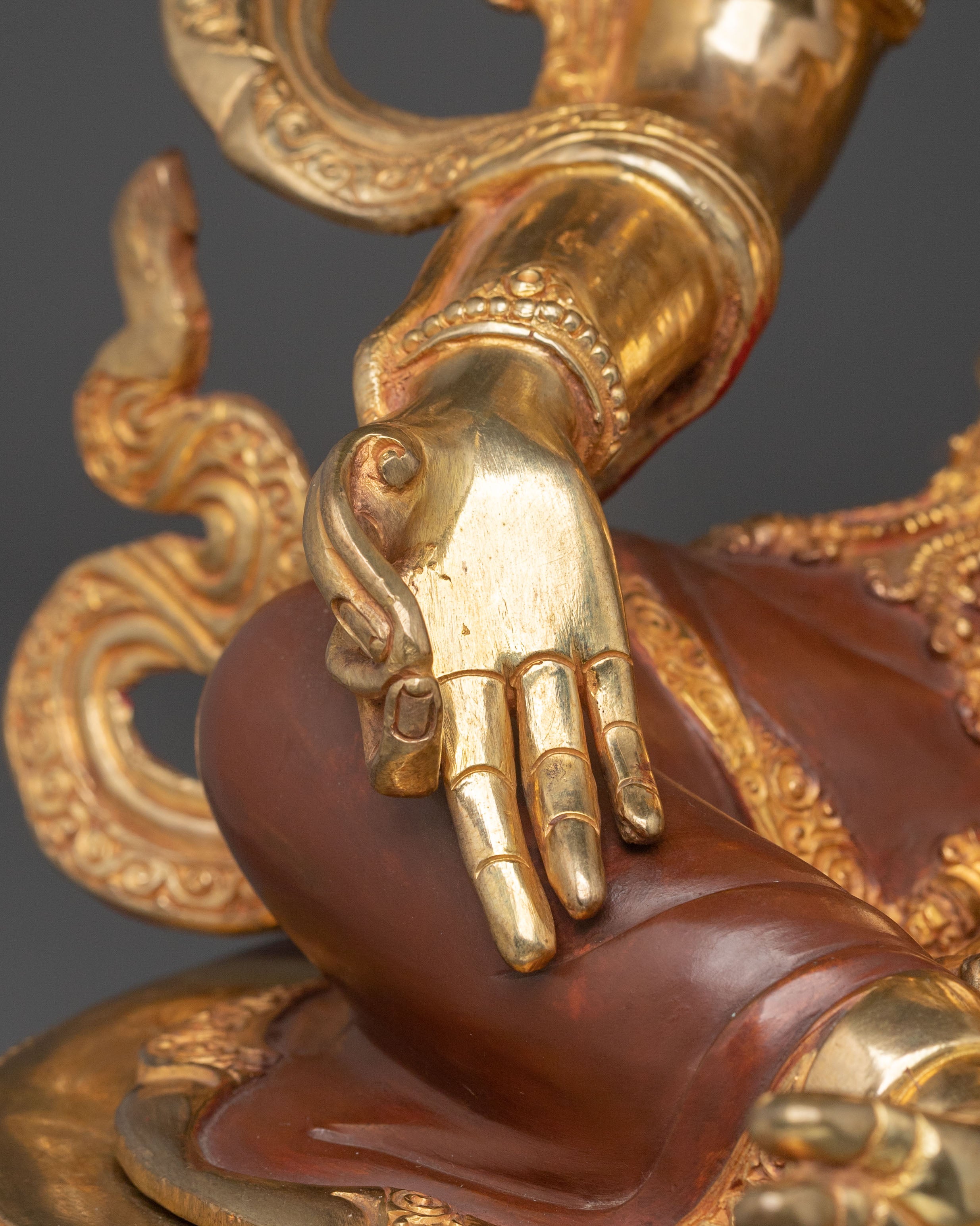 Green Tara Sacred Shrine Figure | Goddess of Compassion and Swift Protection