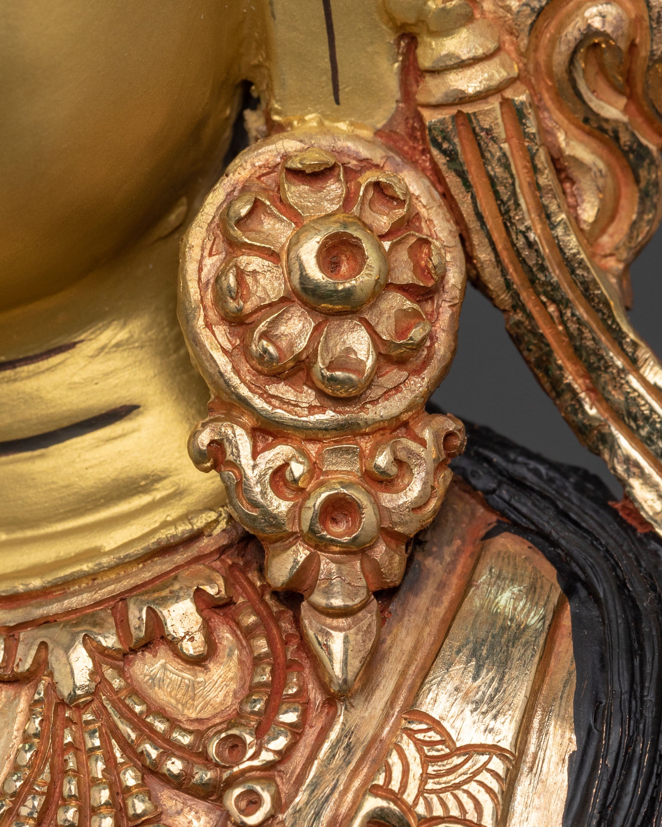 Maitreya Buddha Sculpture | Tibetan Buddhist Figurine