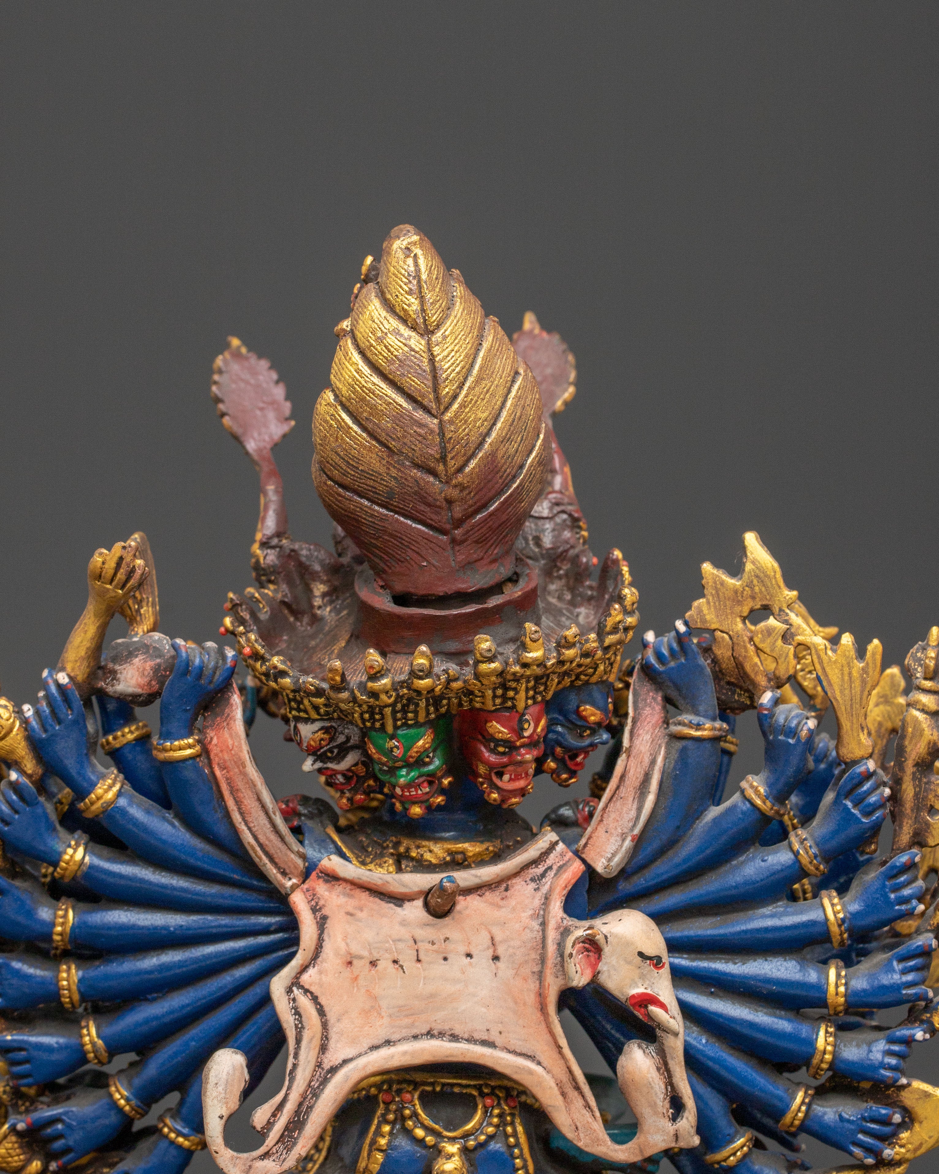 Guardian Yamantaka Statue With Consort | Protector Icon
