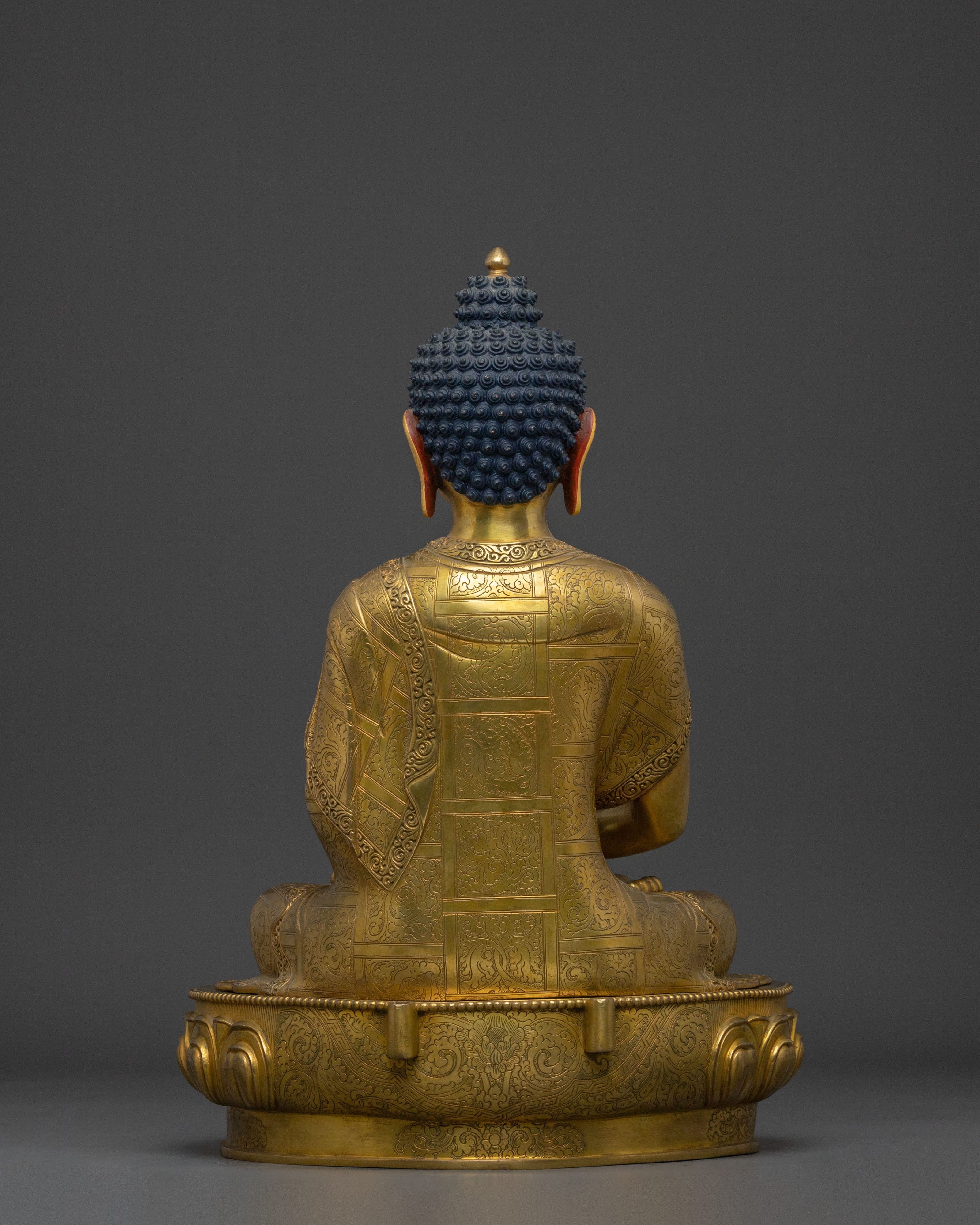 Amitabha Buddha Enlightened Figurine: Buddha of Infinite Light