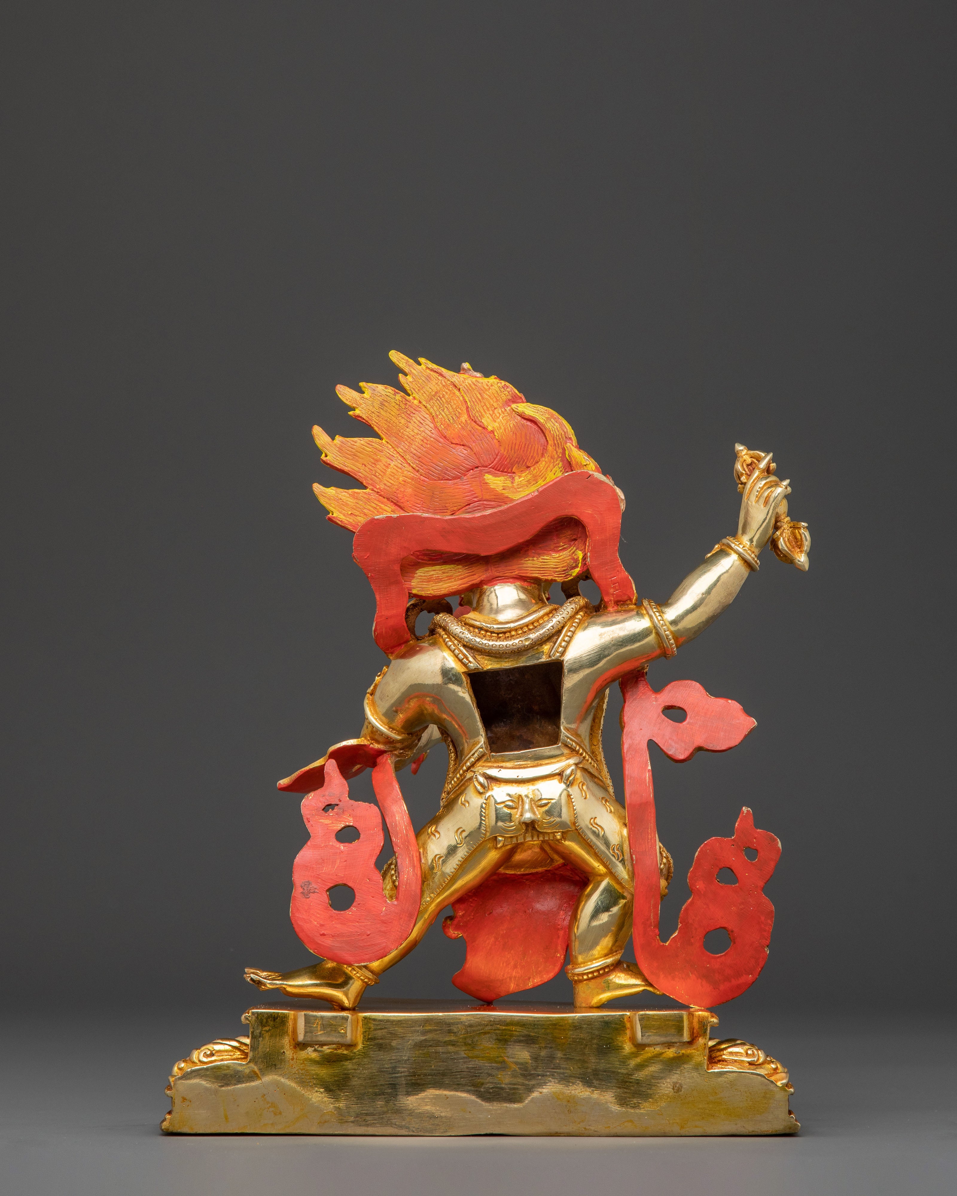 Golden Statue of Vajrapani | Protector of Wisdom