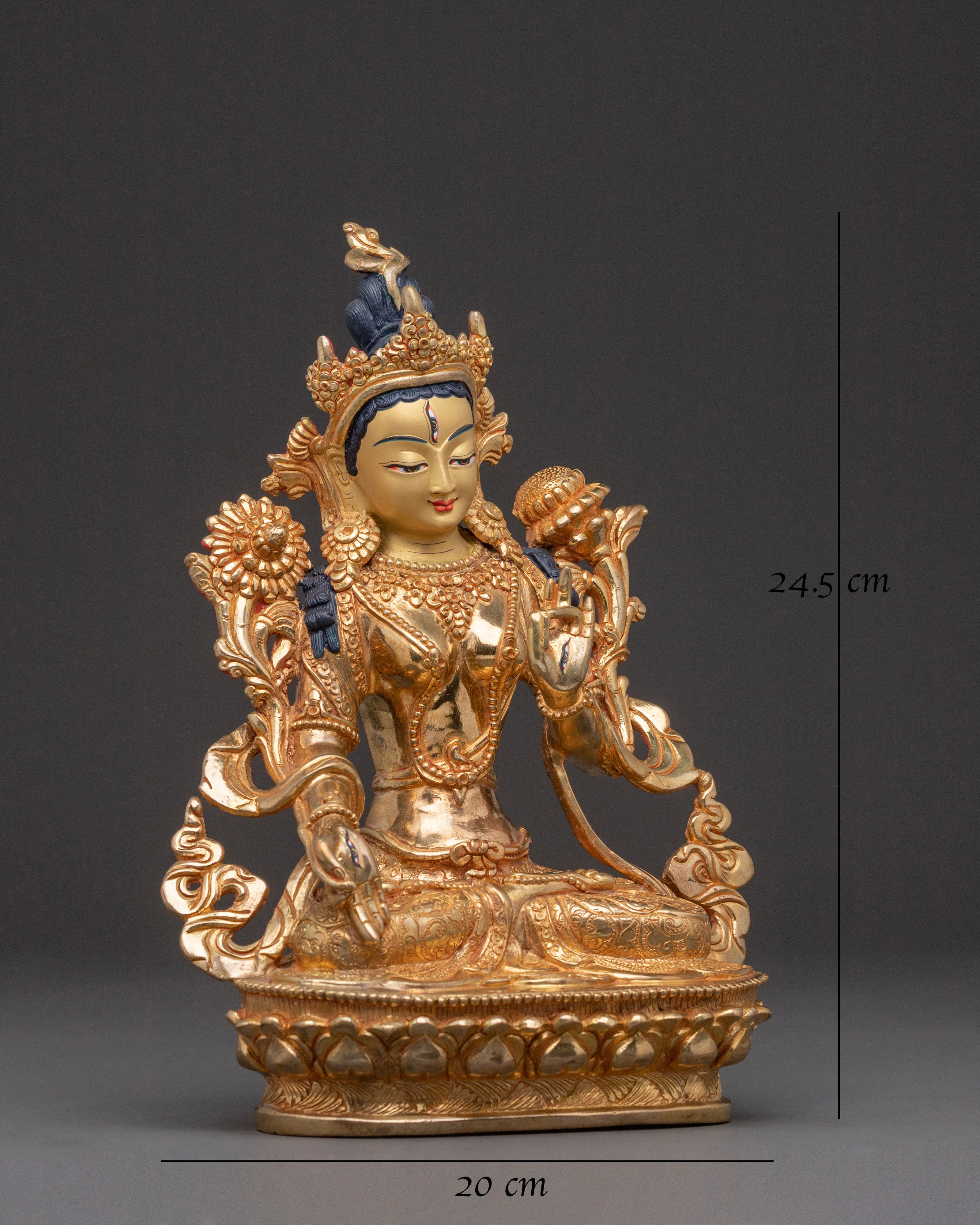 White Tara Statue | Guardian of Health