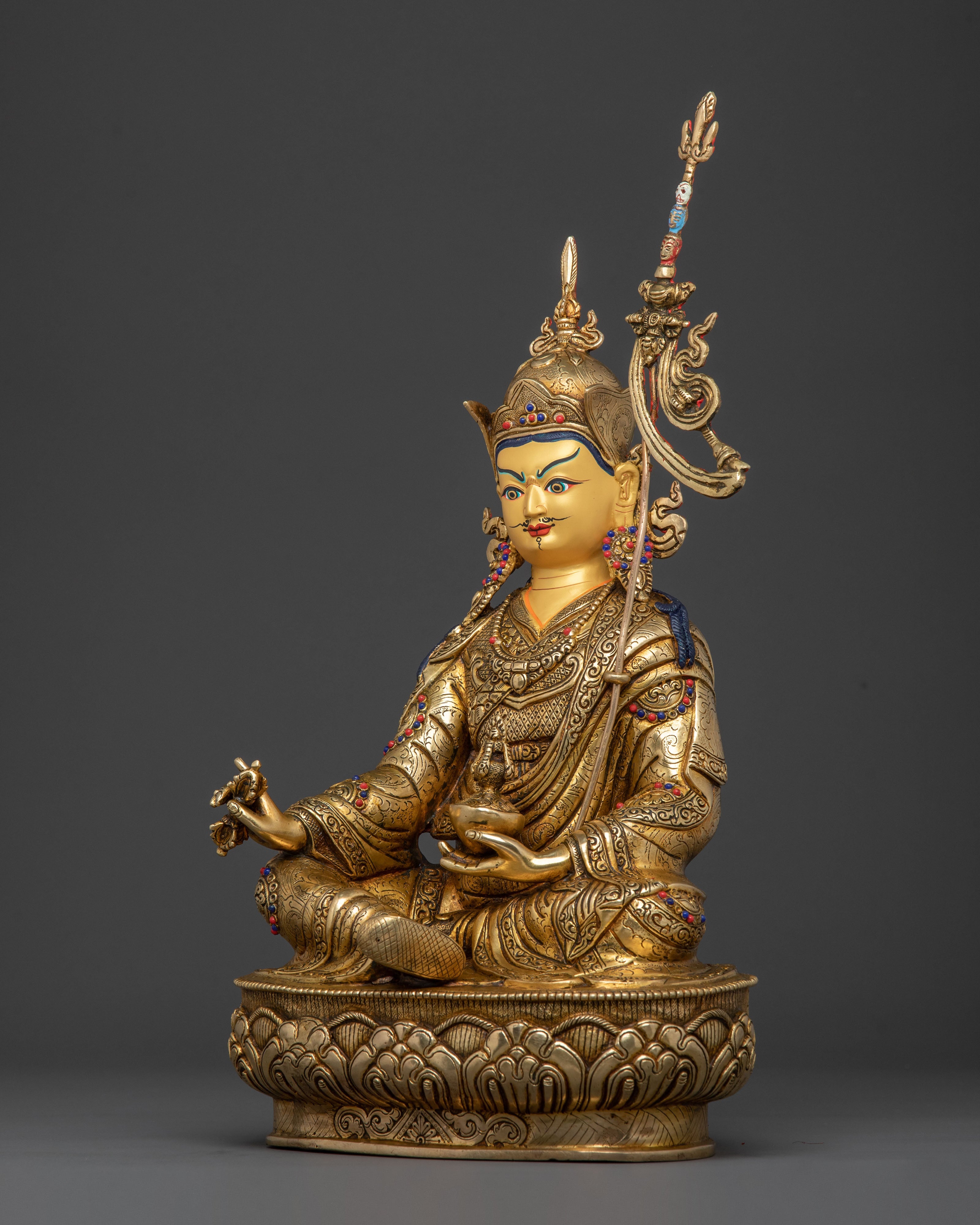 Guru Rinpoche Sacred Statue | Tantric Master of Wisdom