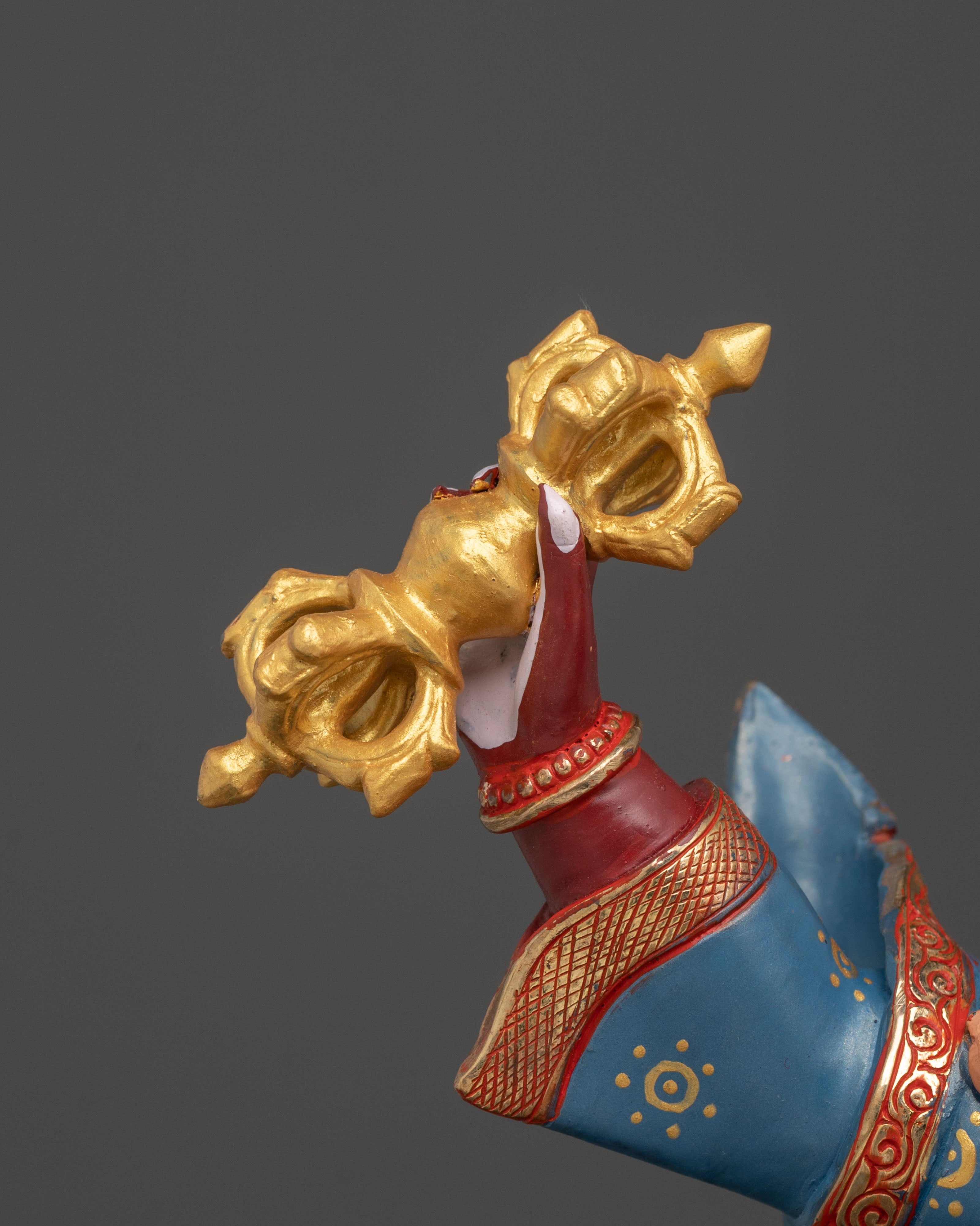 Dorje Drollo Copper Statue | Wrathful Guru Rinpoche Form