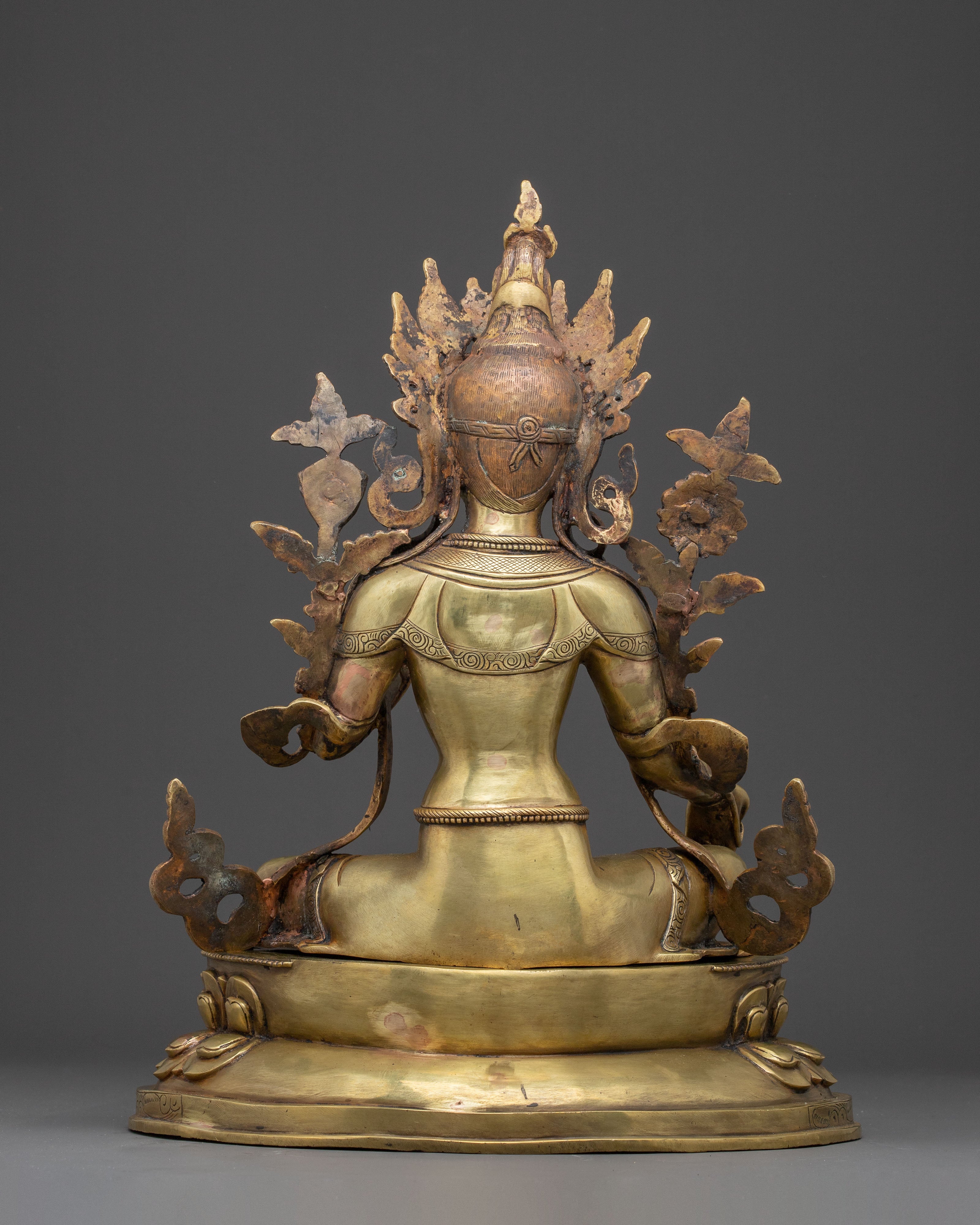 Green Tara Statue: Embodiment of Enlightened Action