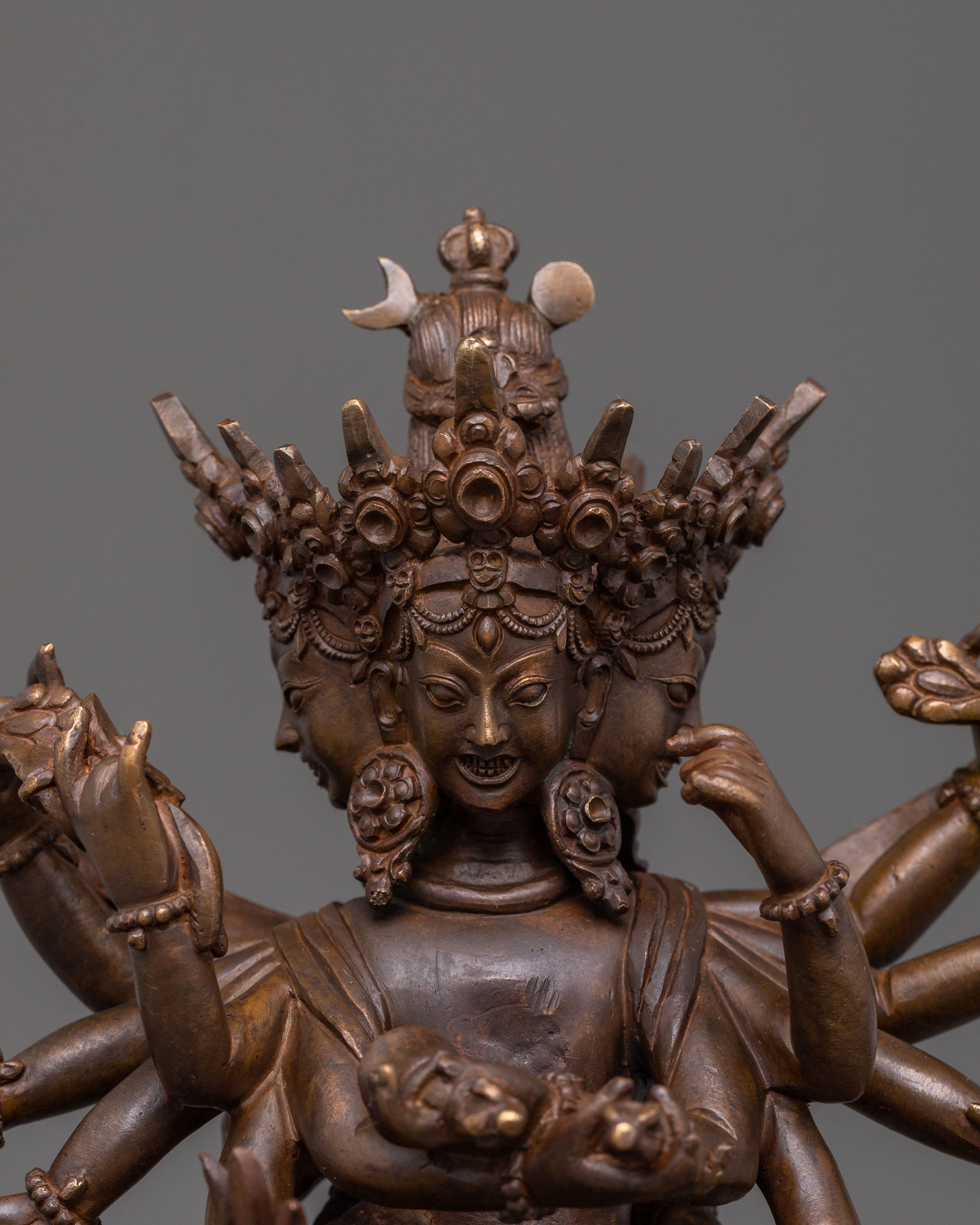 Chakrasamvara Altar Statue | Tantric Buddhist Deity
