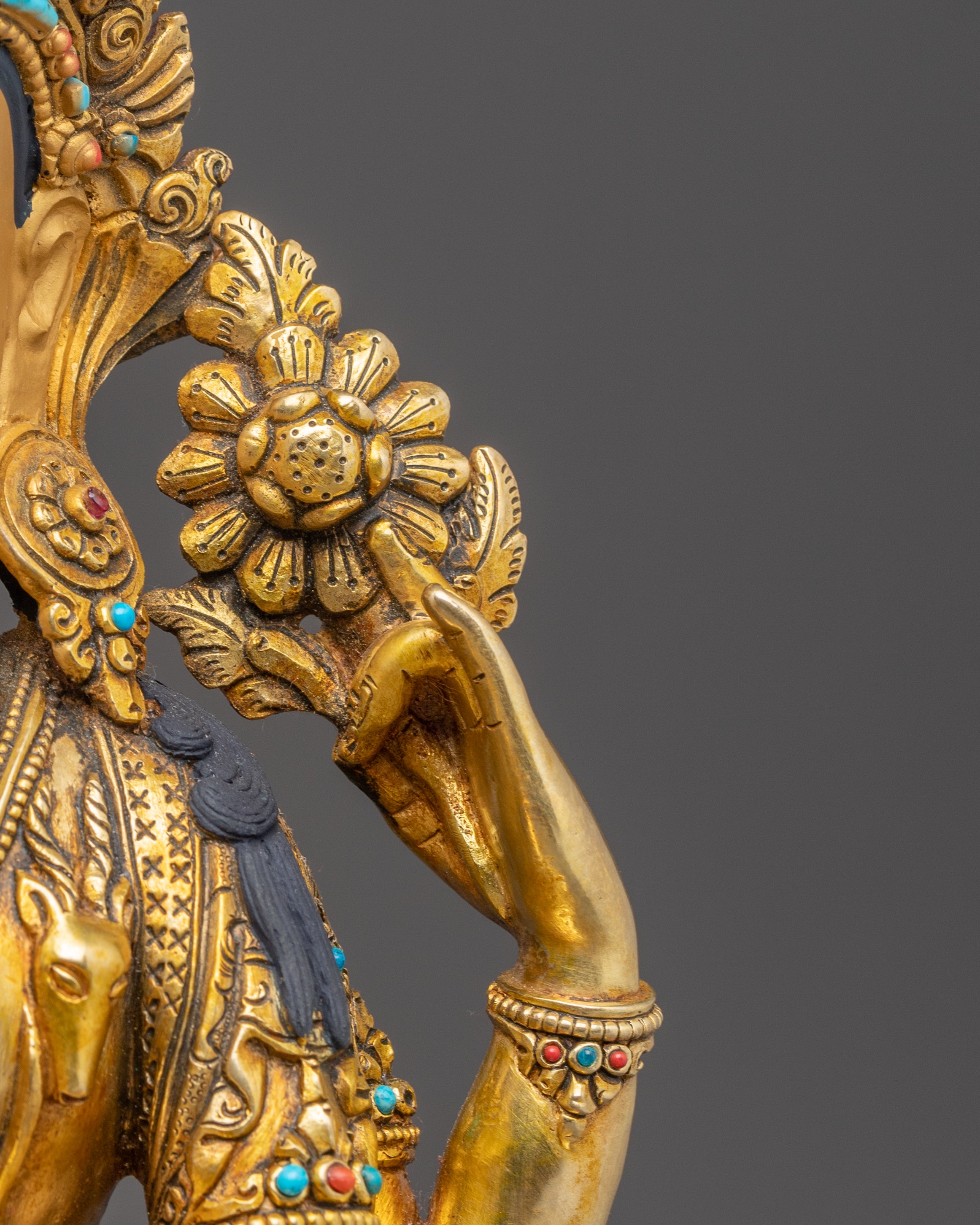 Handcrafted Statue of Bodhisattva Chenrezig | Compassion Bodhisattva