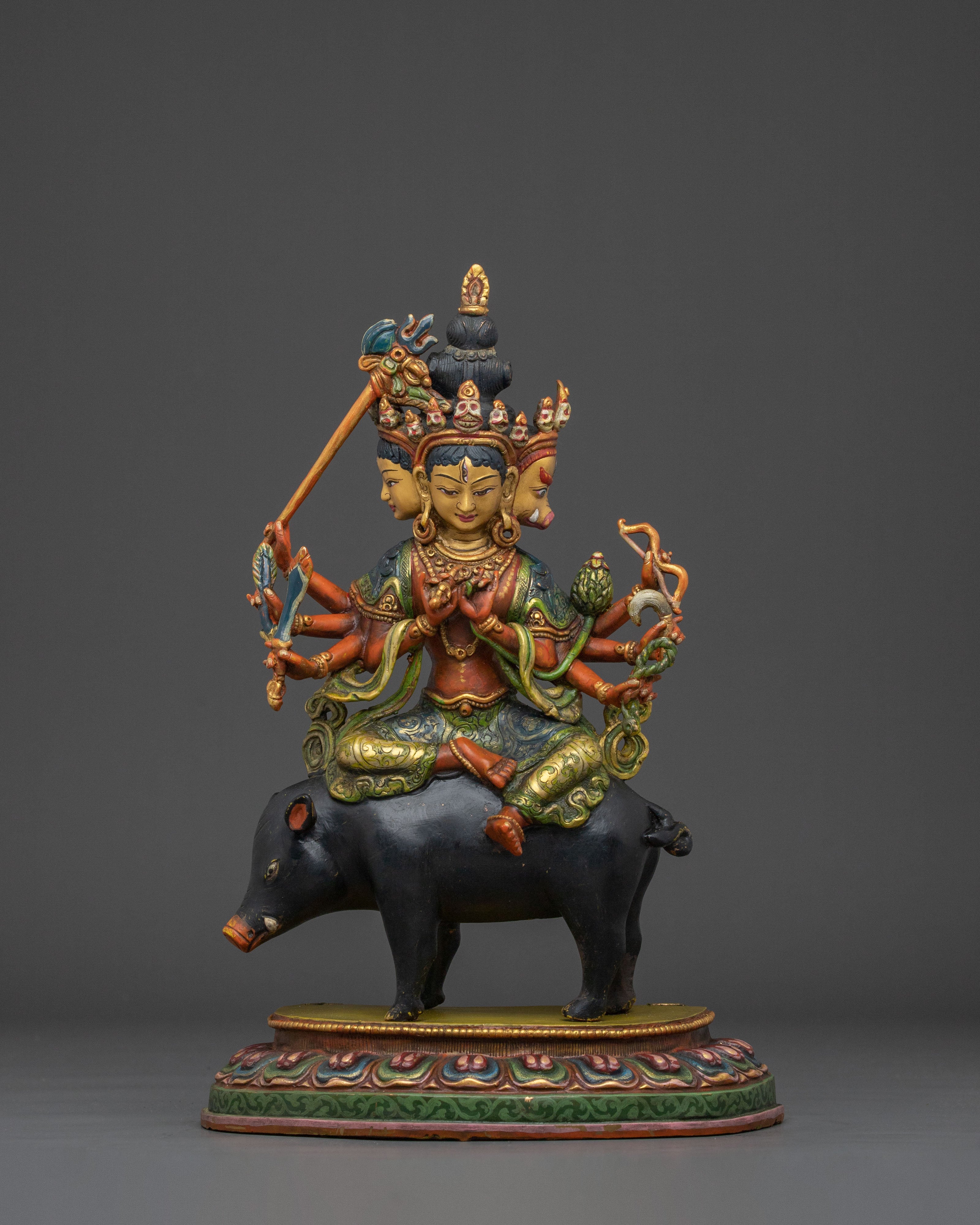 Marici Statue: Tibetan Buddhist Goddess
