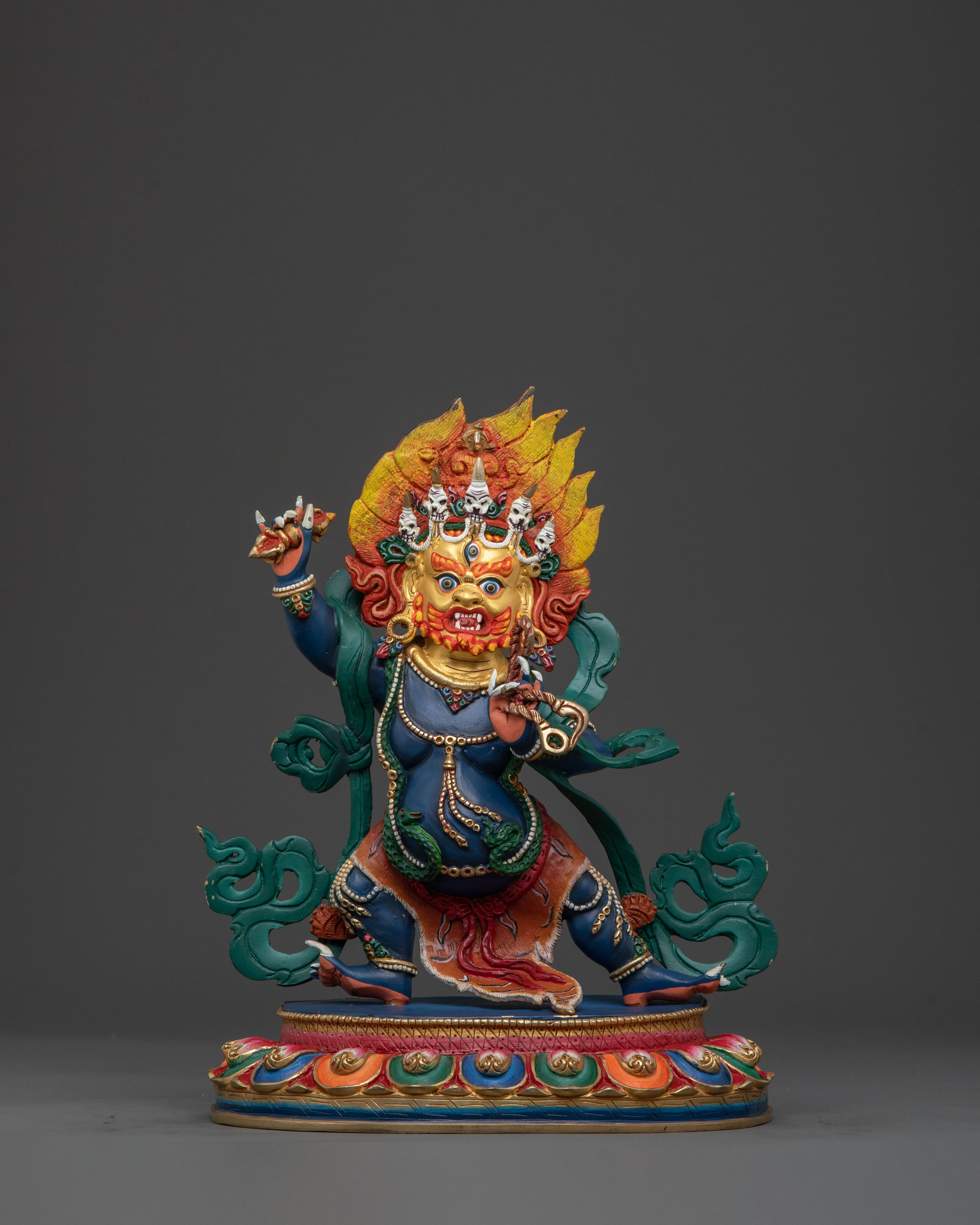 Vajrapani Sacred Statue | Tibetan Buddhist Protector