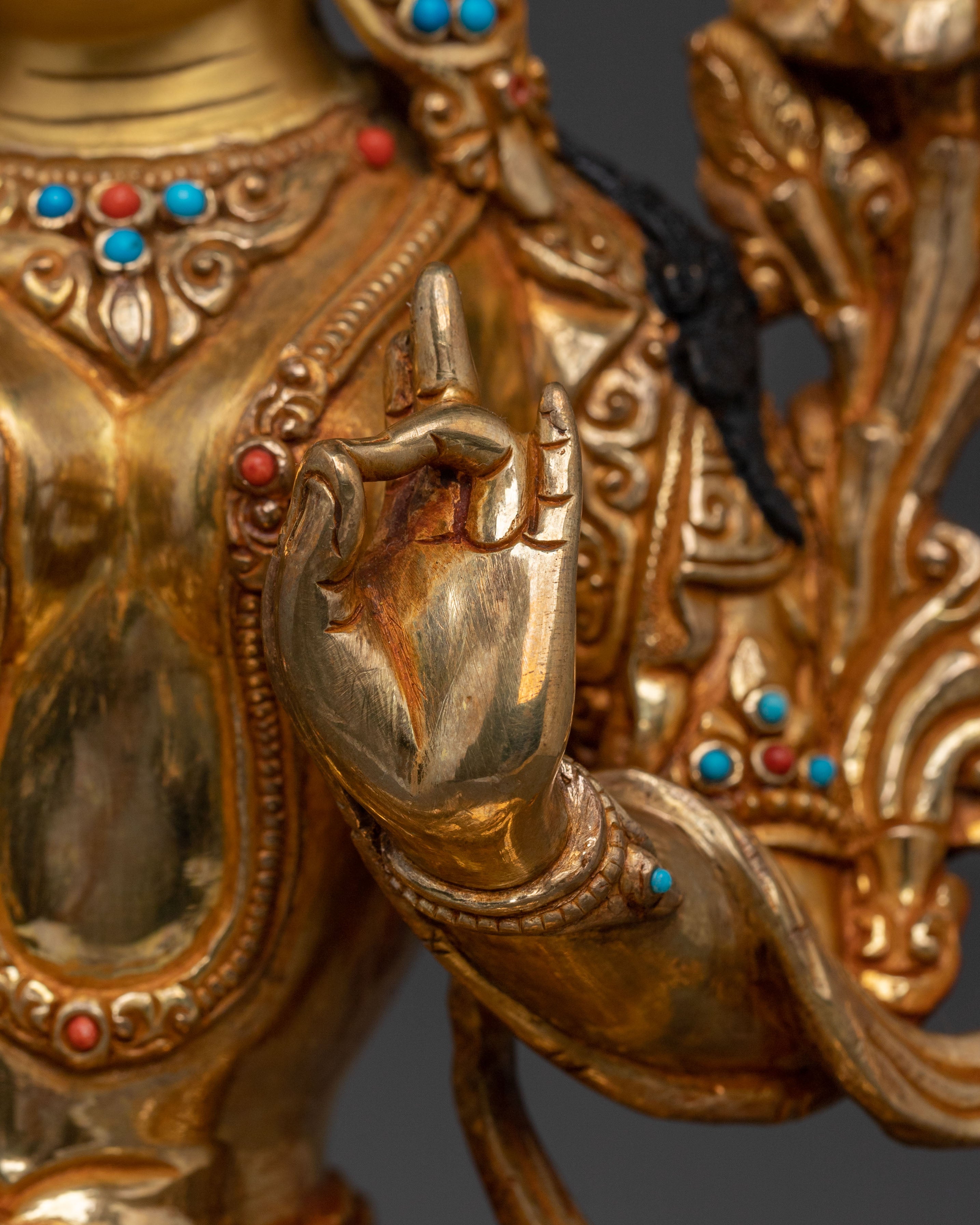 Green Tara Figurine | Goddess of Compassion