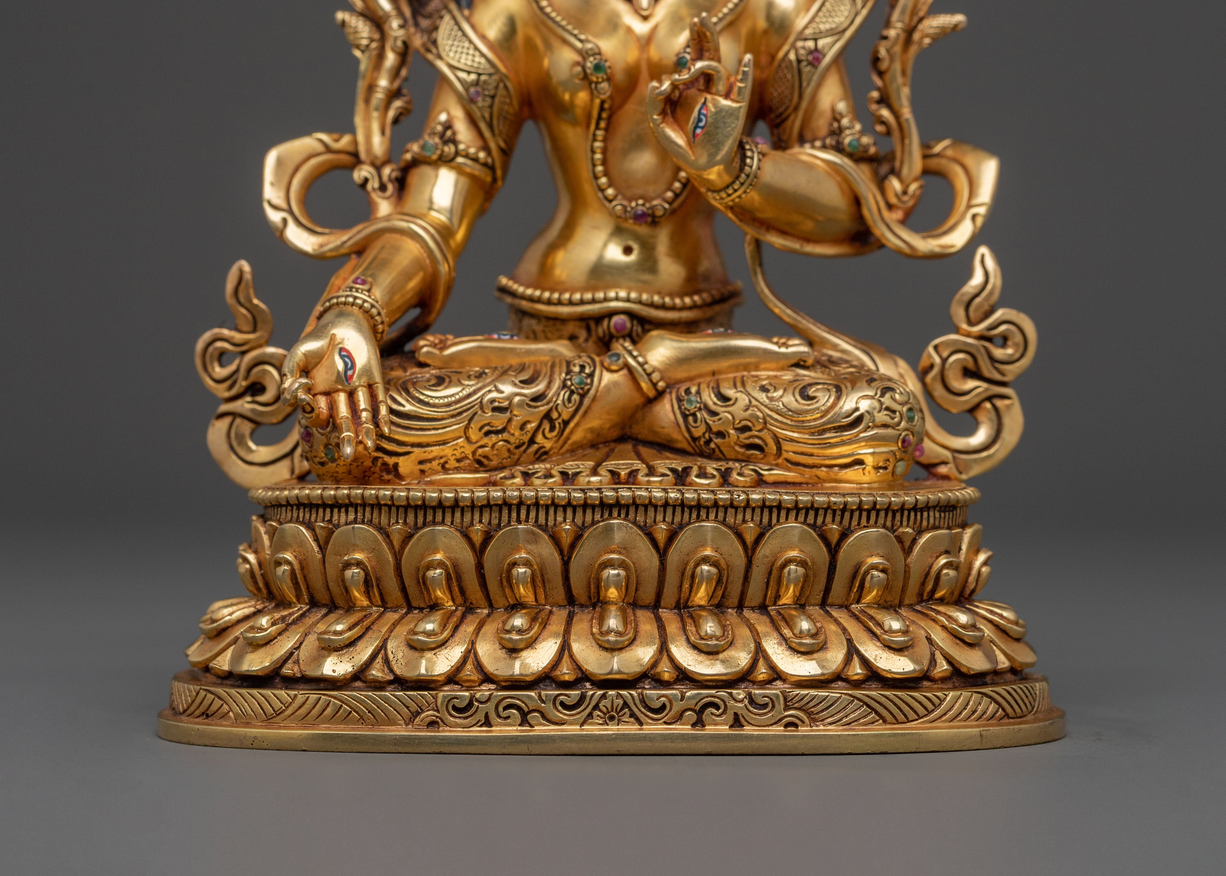Goddess White Tara Statue | Tibetan Buddhist Goddess