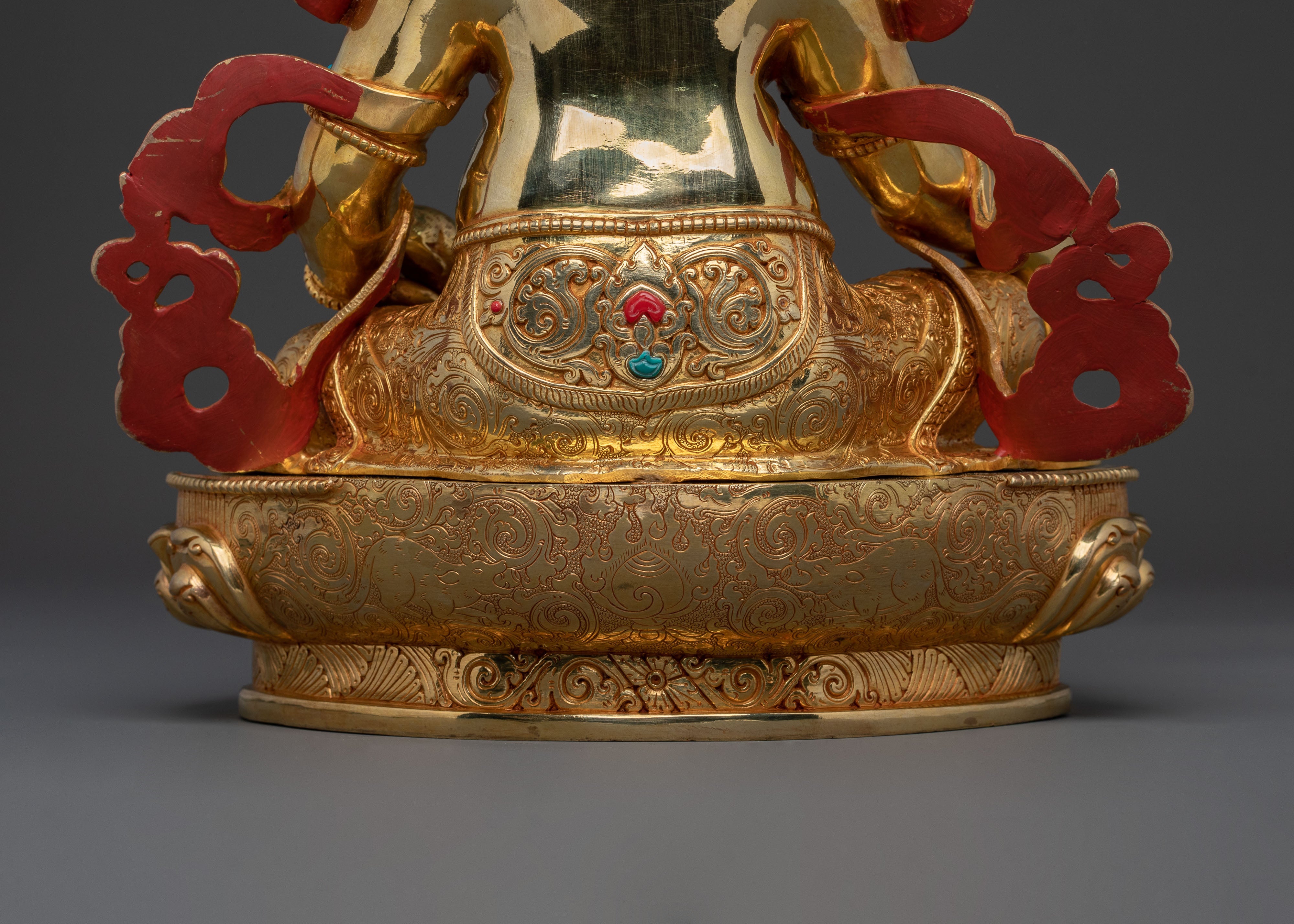 Guardian of Wealth: Dzambhala Statue
