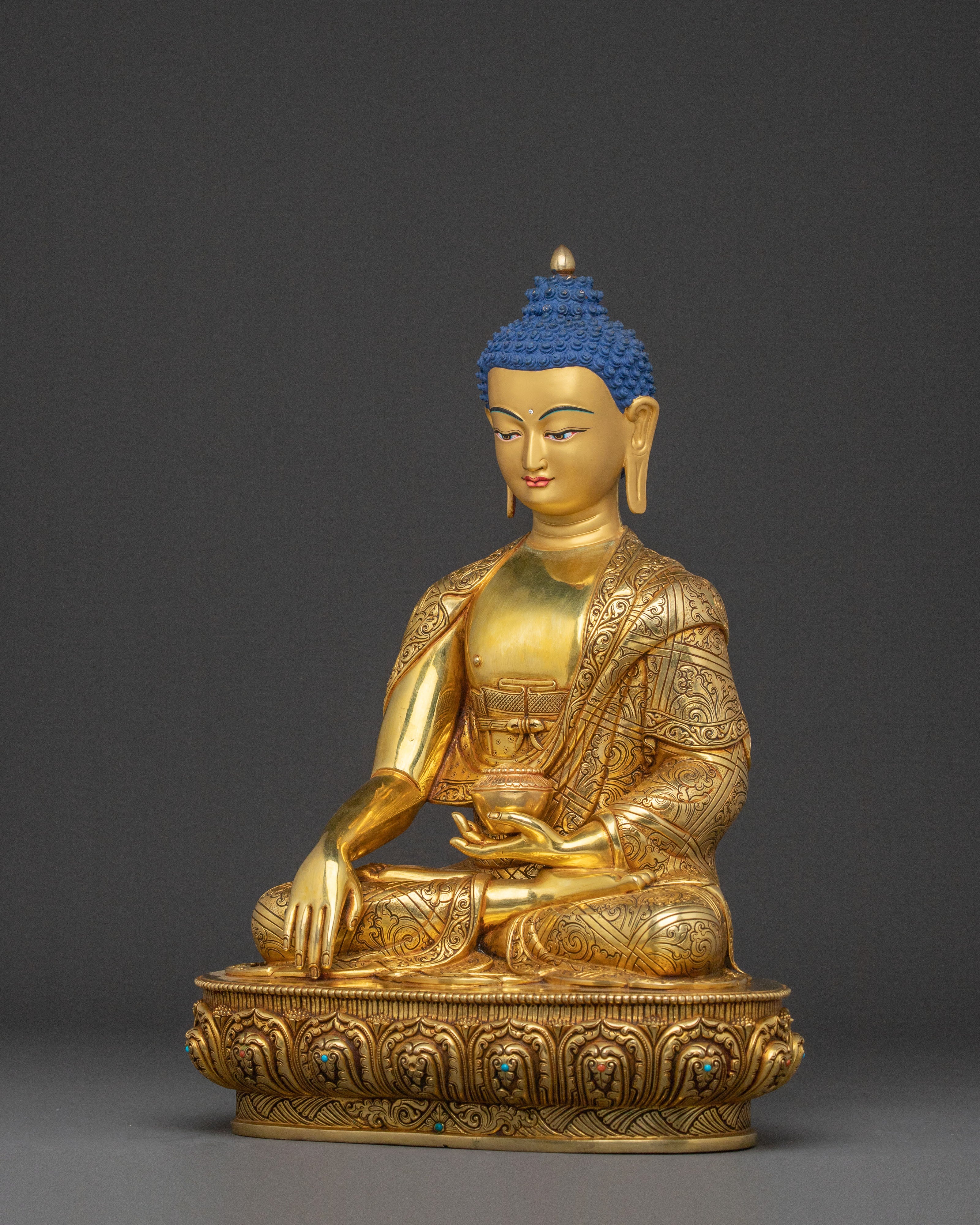 Shakyamuni Buddha Golden Statue | Enlightened One