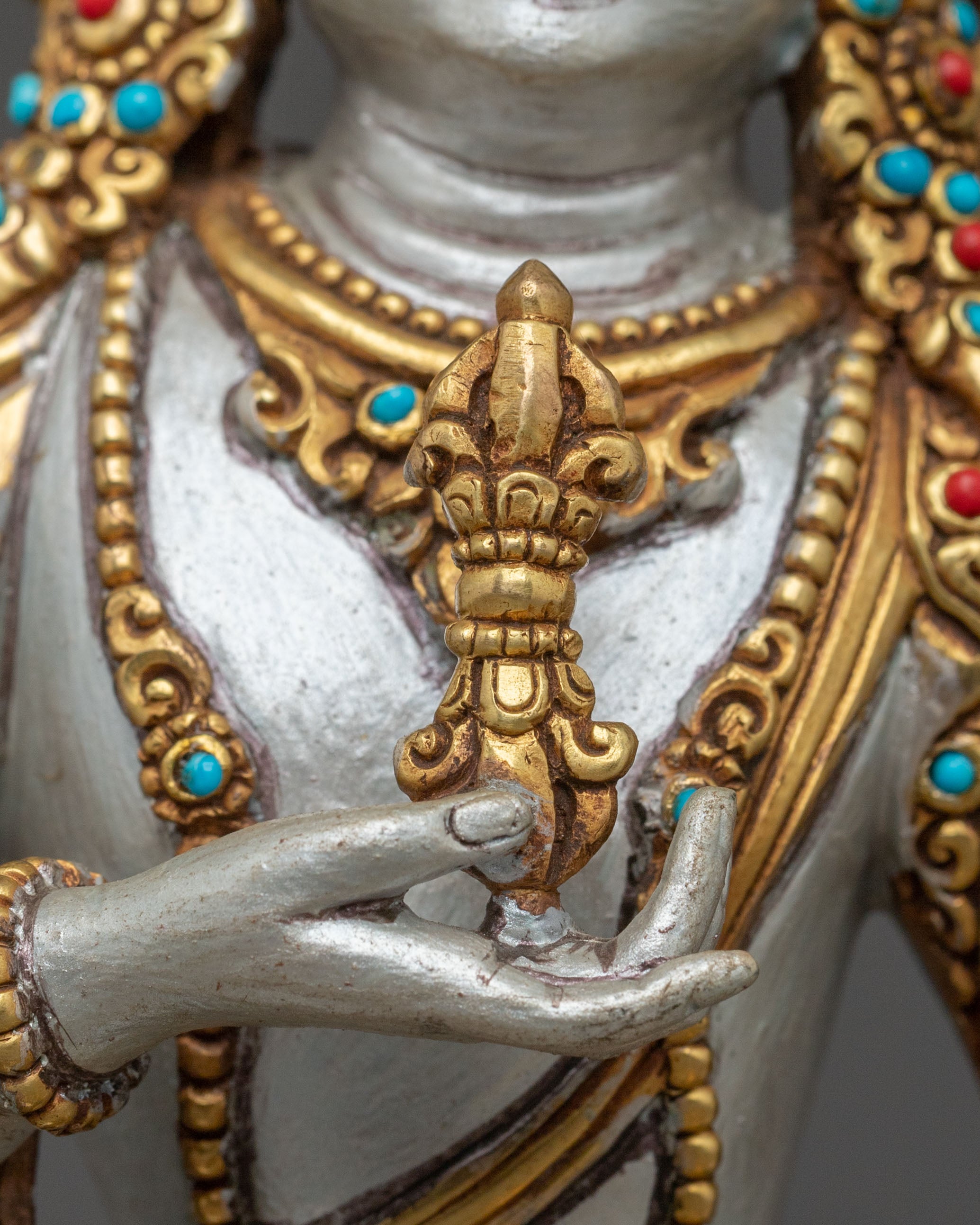 Traditional Vajrasattva Buddhist Statue | Deity of Purification