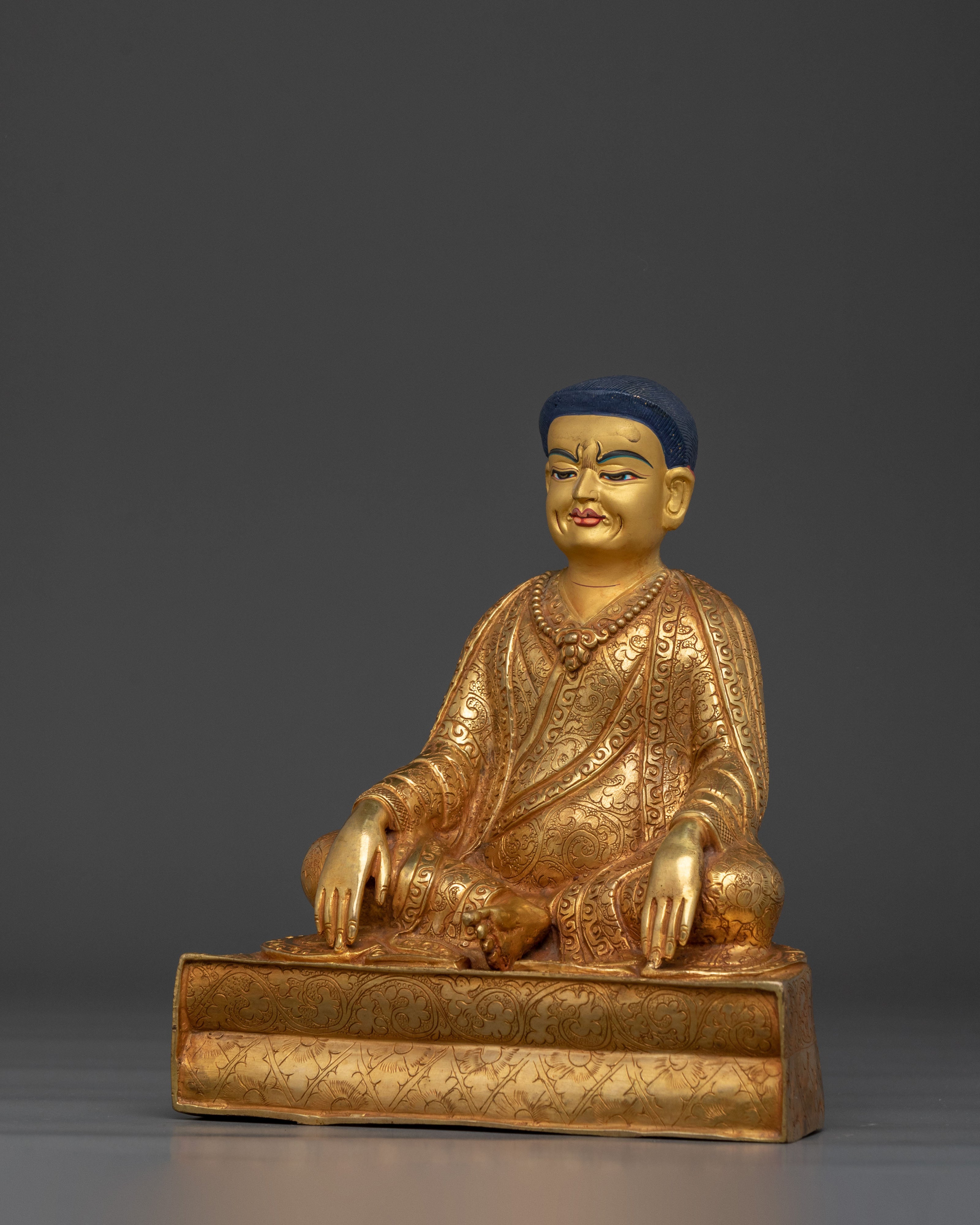 Himalayan Buddhist Master Set | Sacred Tibetan Guru Sculpture Collection
