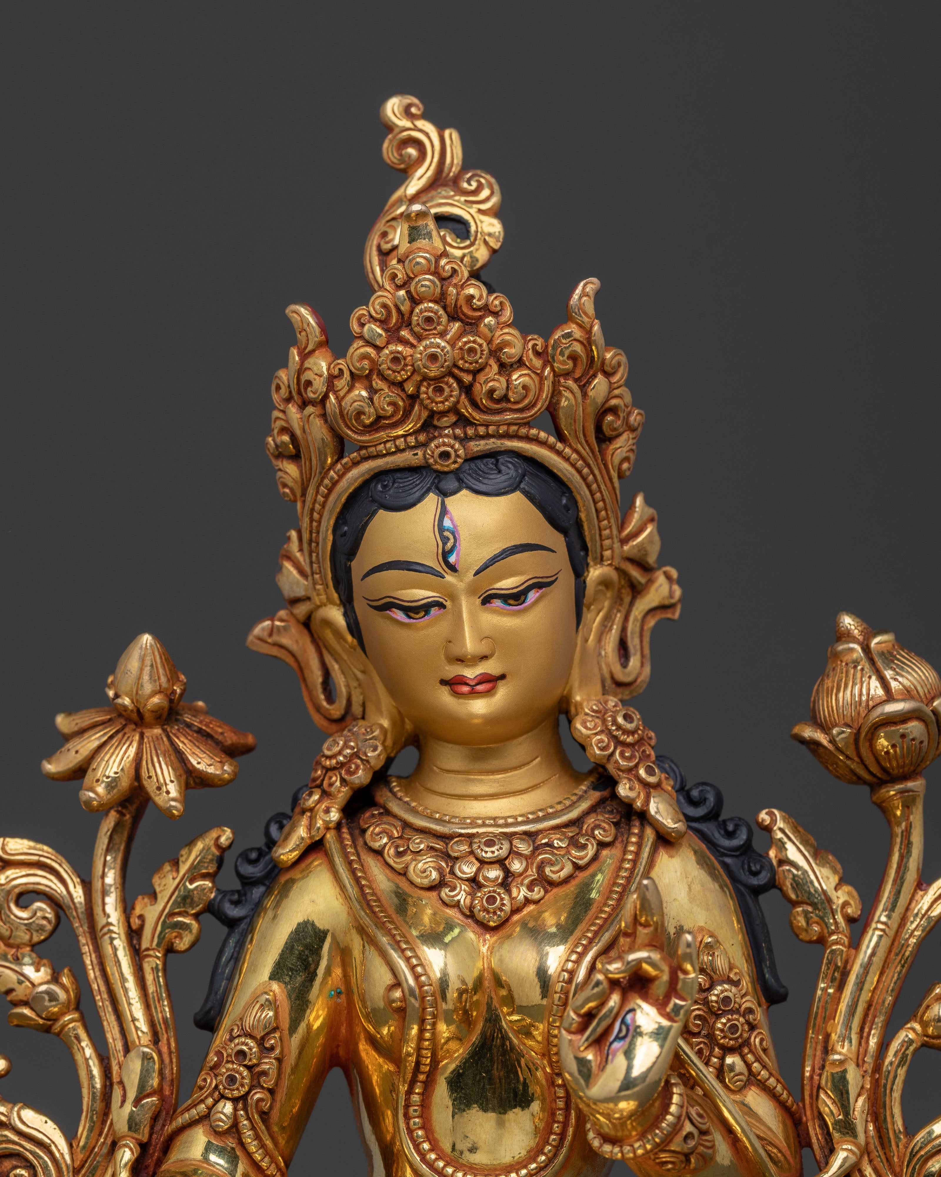 White Tara Healing Grace Statue | Spiritual Figurine