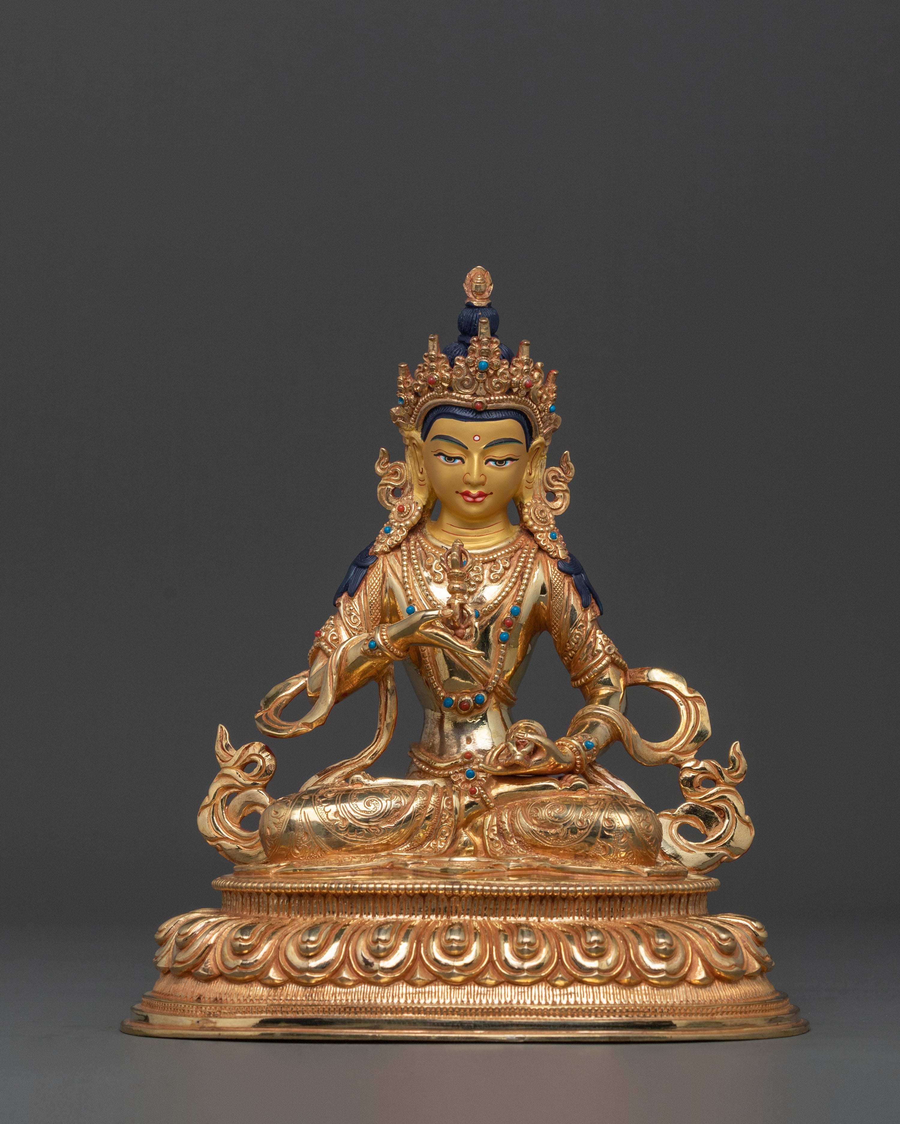 Traditional Statue of Vajrasattva | Deity of Purification Karma