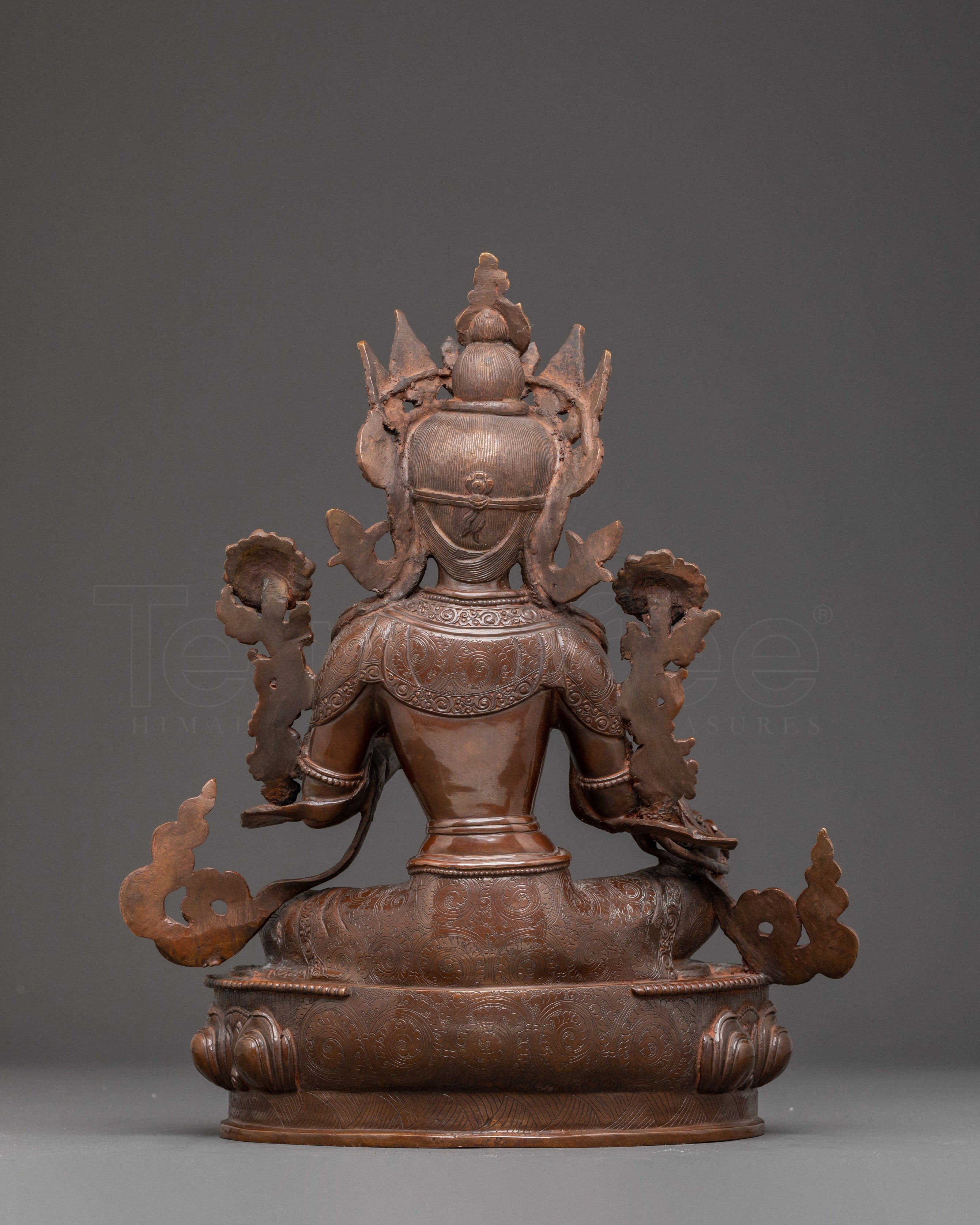 Shyama Tara | Oxidized Copper Sculpture