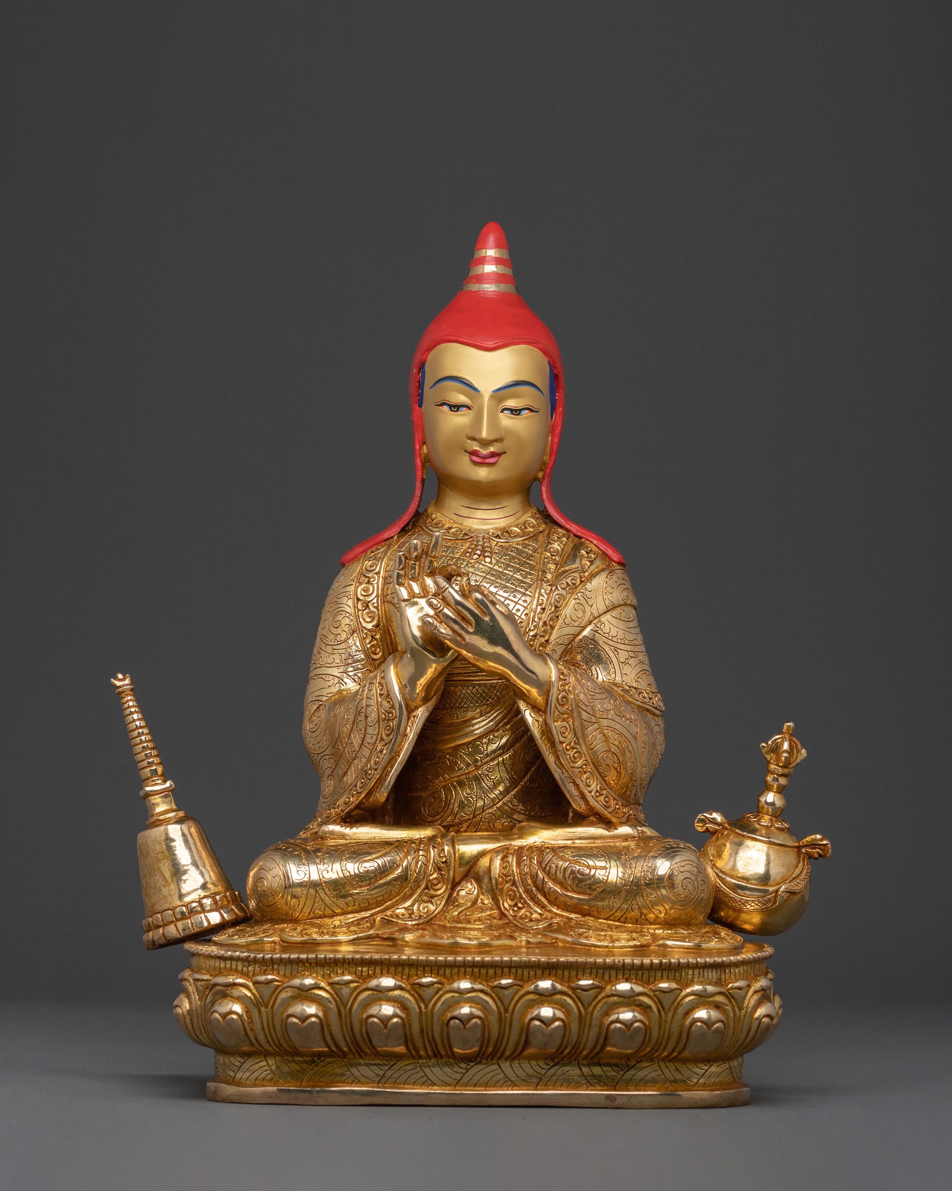 Atisa Copper Statue