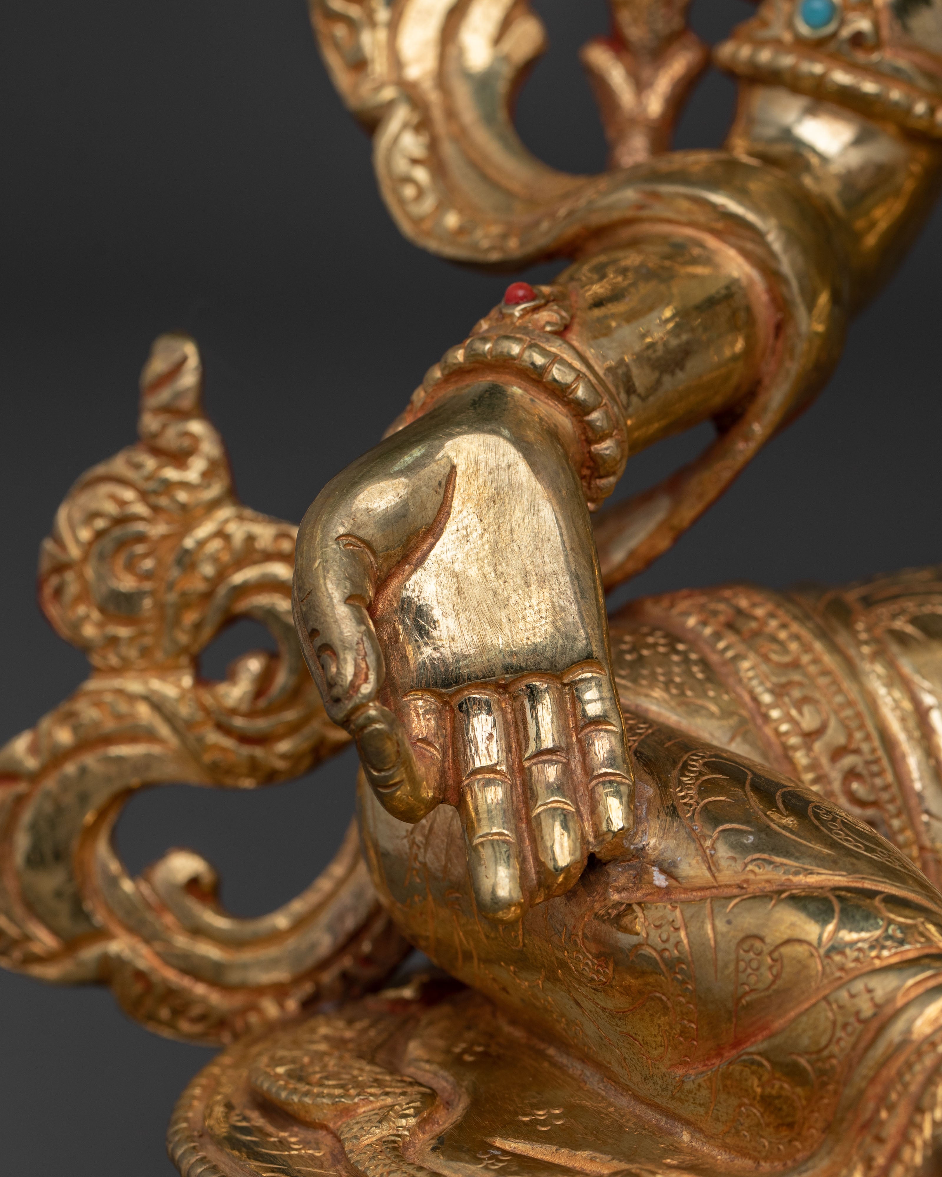 Compassion Green Tara Statue | Home Decor