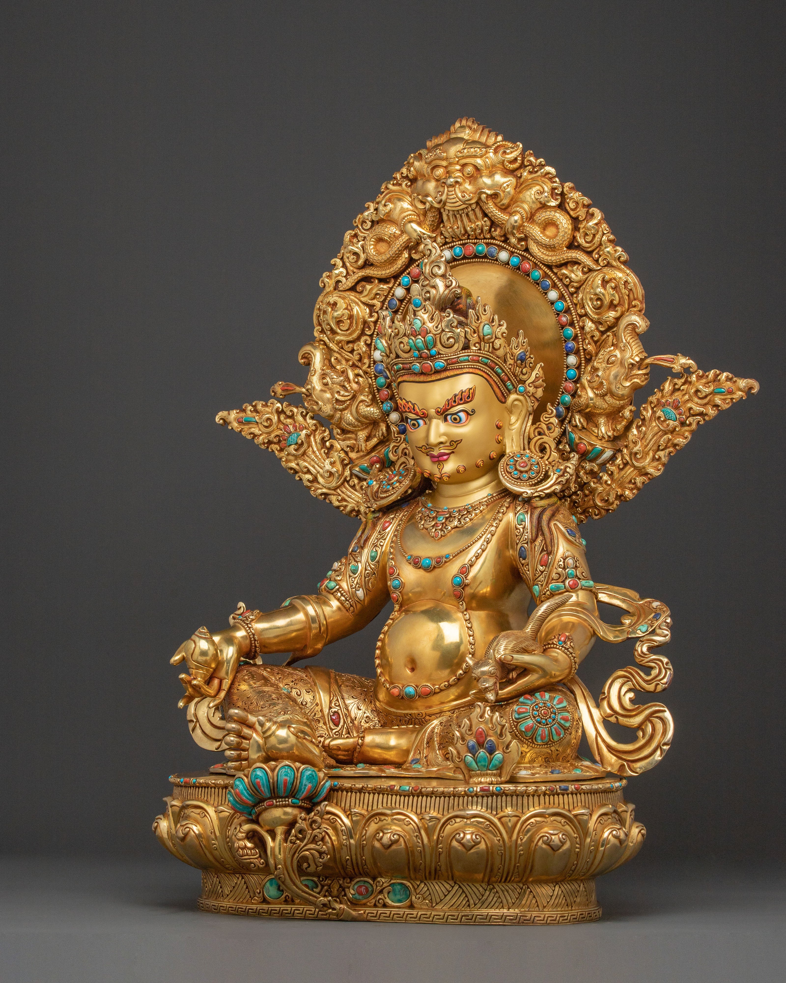 Dzambhala Statue The Embodiment of Wealth