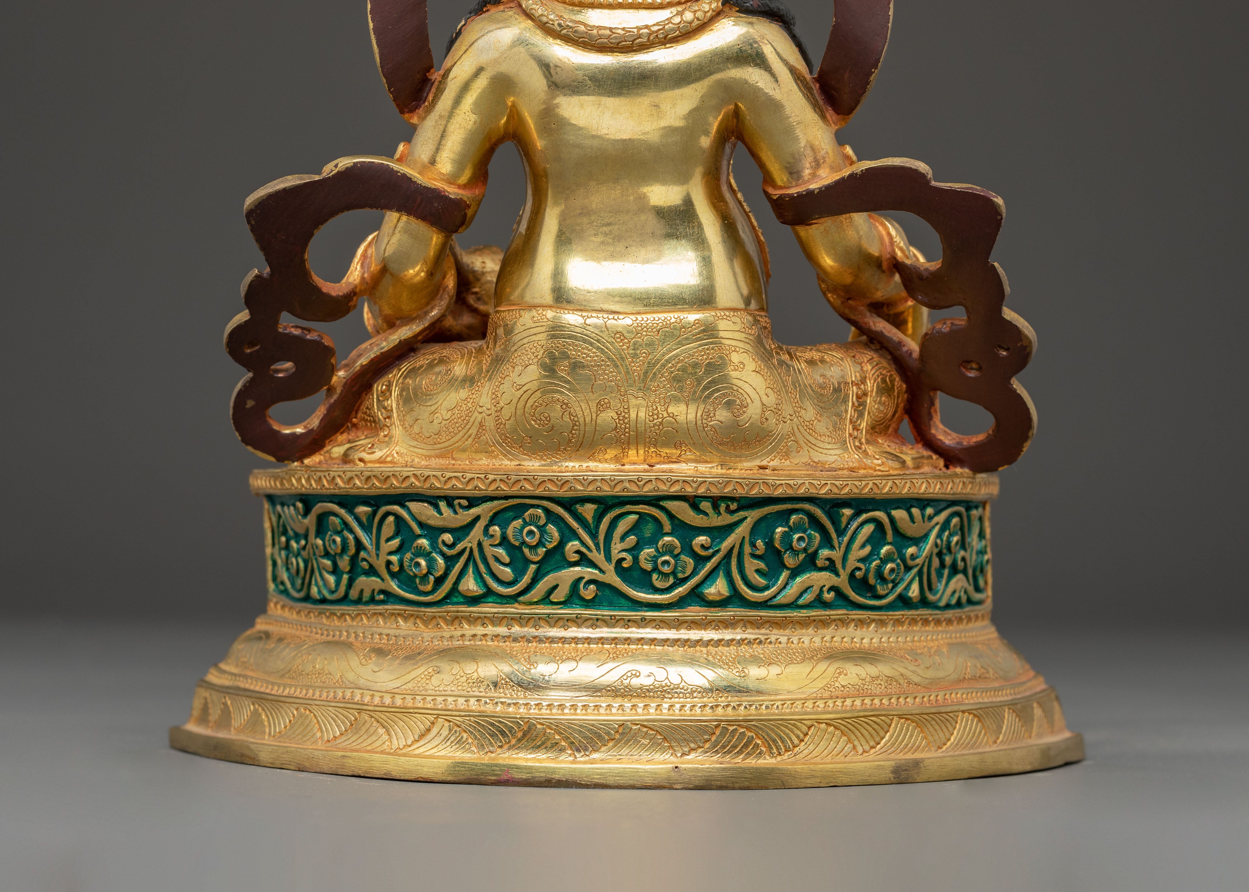 Handcrafted Wealth Icon Dzambhala Statue | Prosperity Deity