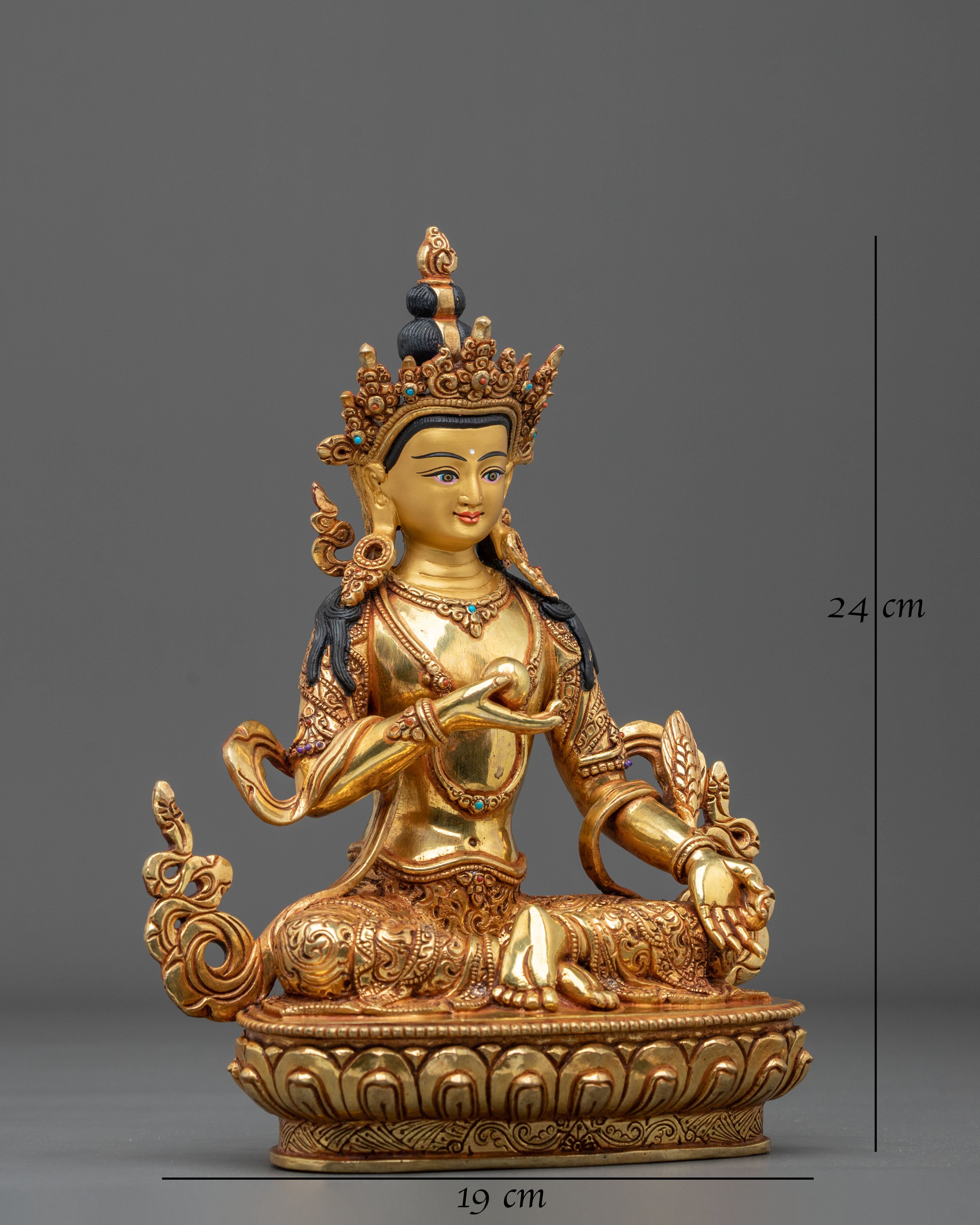 Kshitigarbha Statue | Tibetan Buddhist Guardian