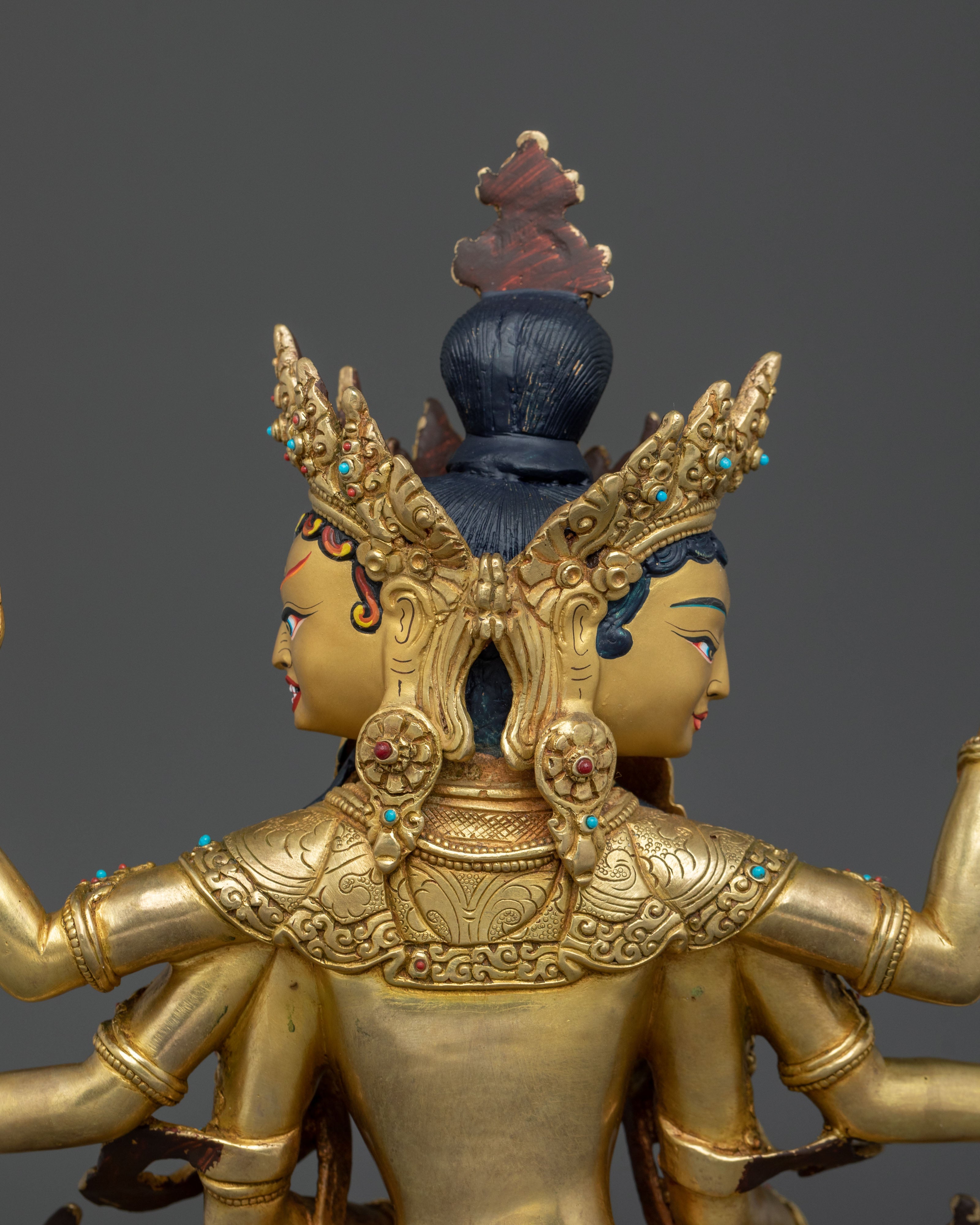 Female Deity Namgyalma Statue | Longevity Goddess Sculpture