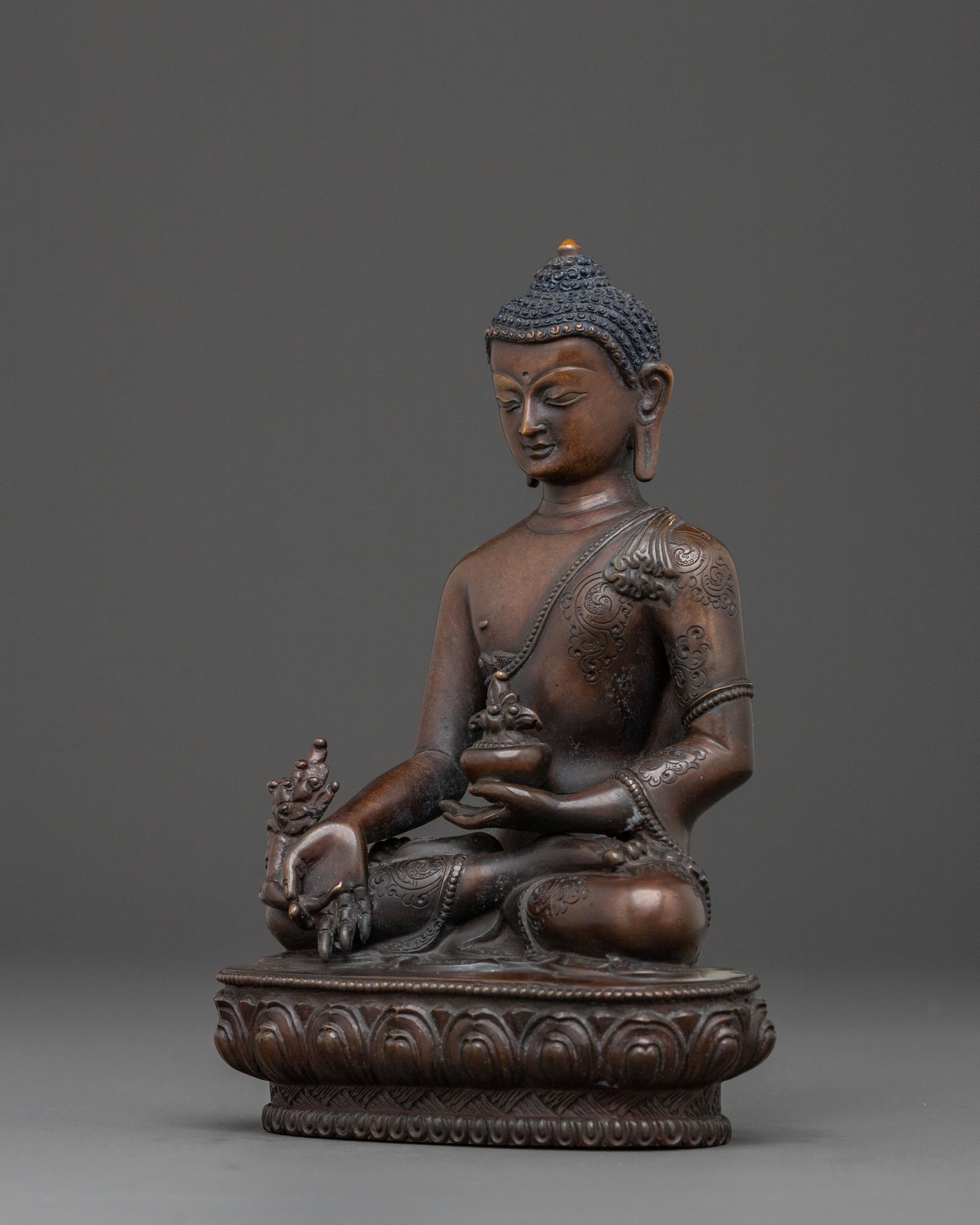 Handcrafted Serene Buddha Trio Statue | Symbol of Peace