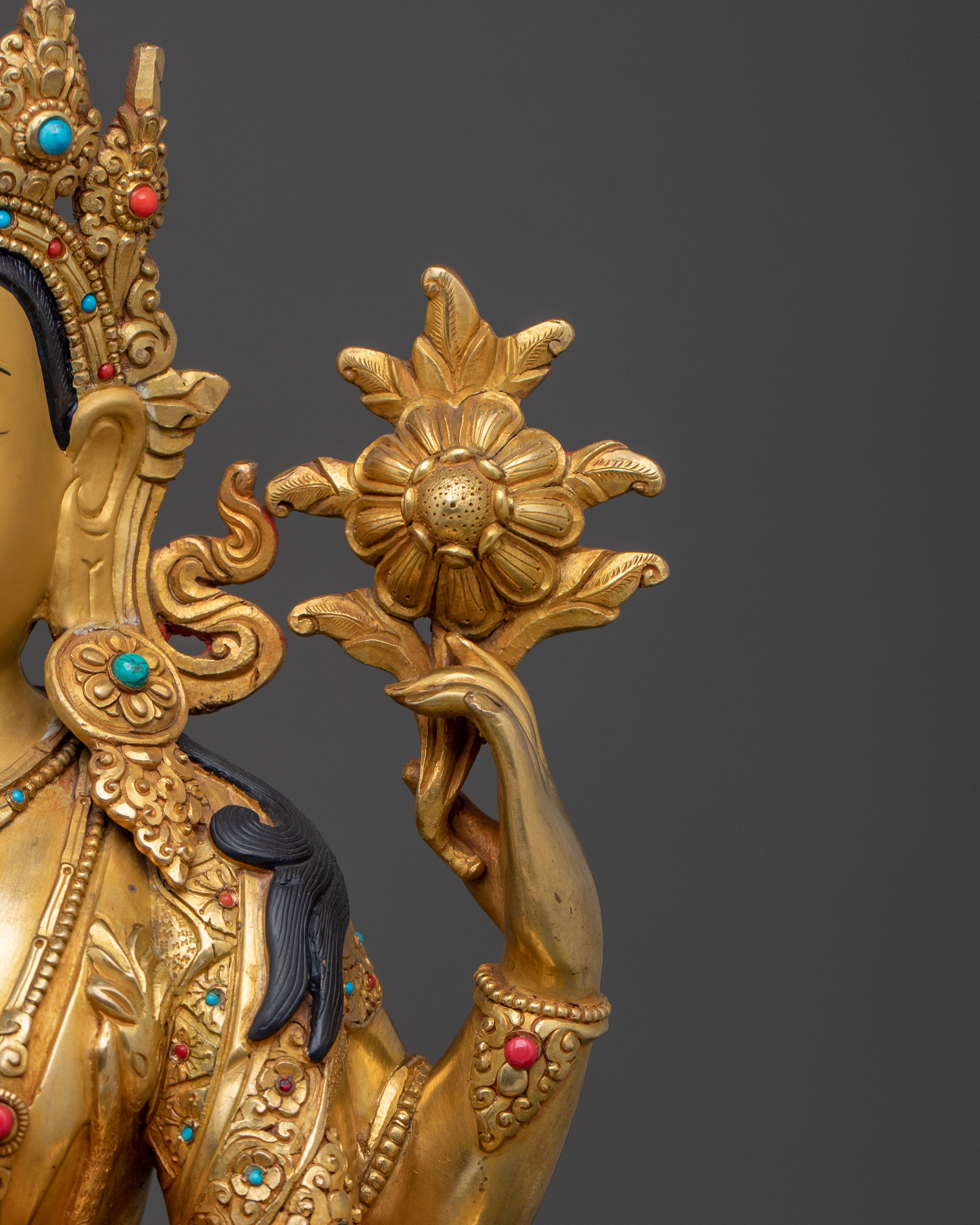 Chenrezig Four-Armed Rupa | Home Decor