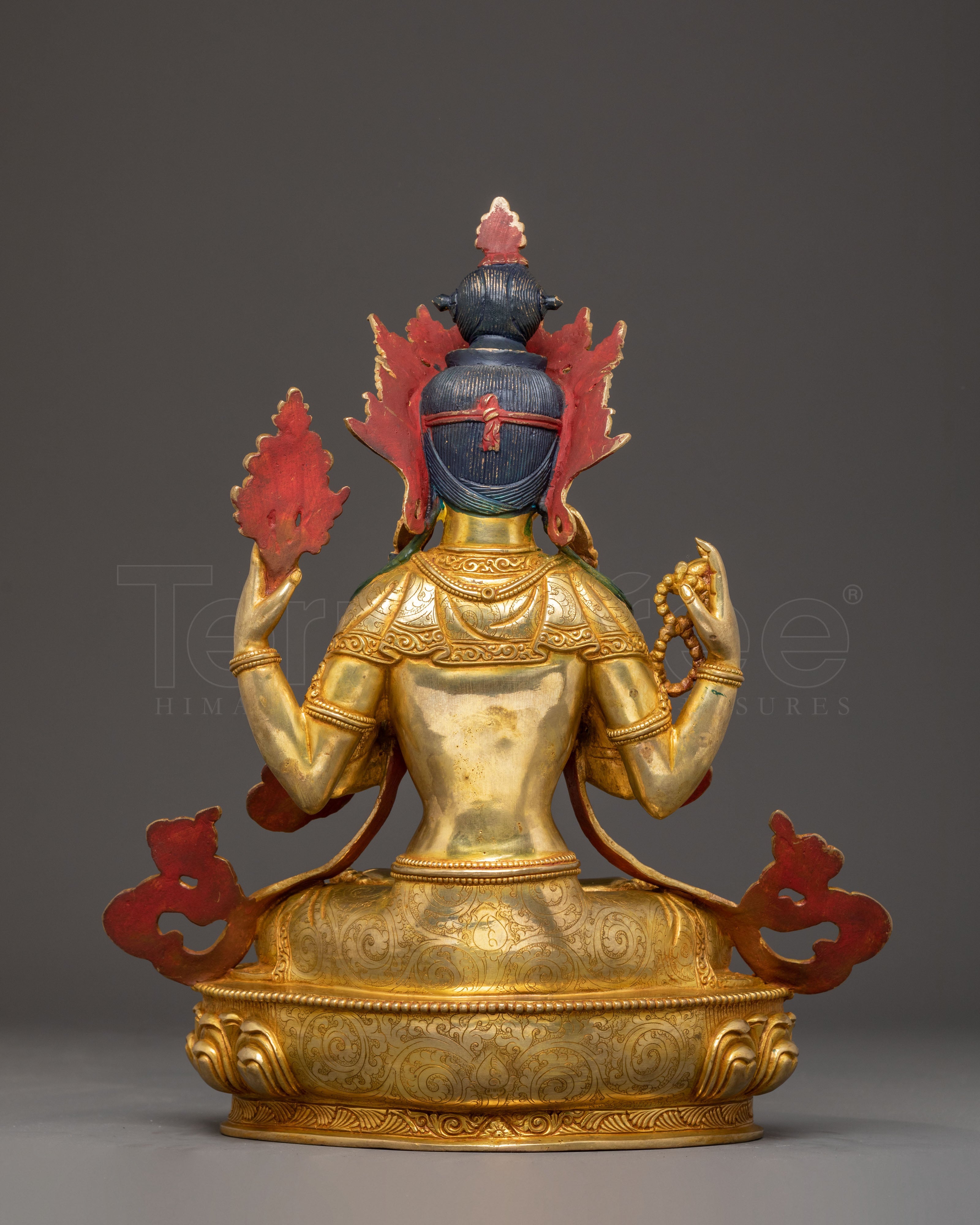 Radiant Chenrezig Handcrafted Statue | Bodhisattva Avalokiteshvara