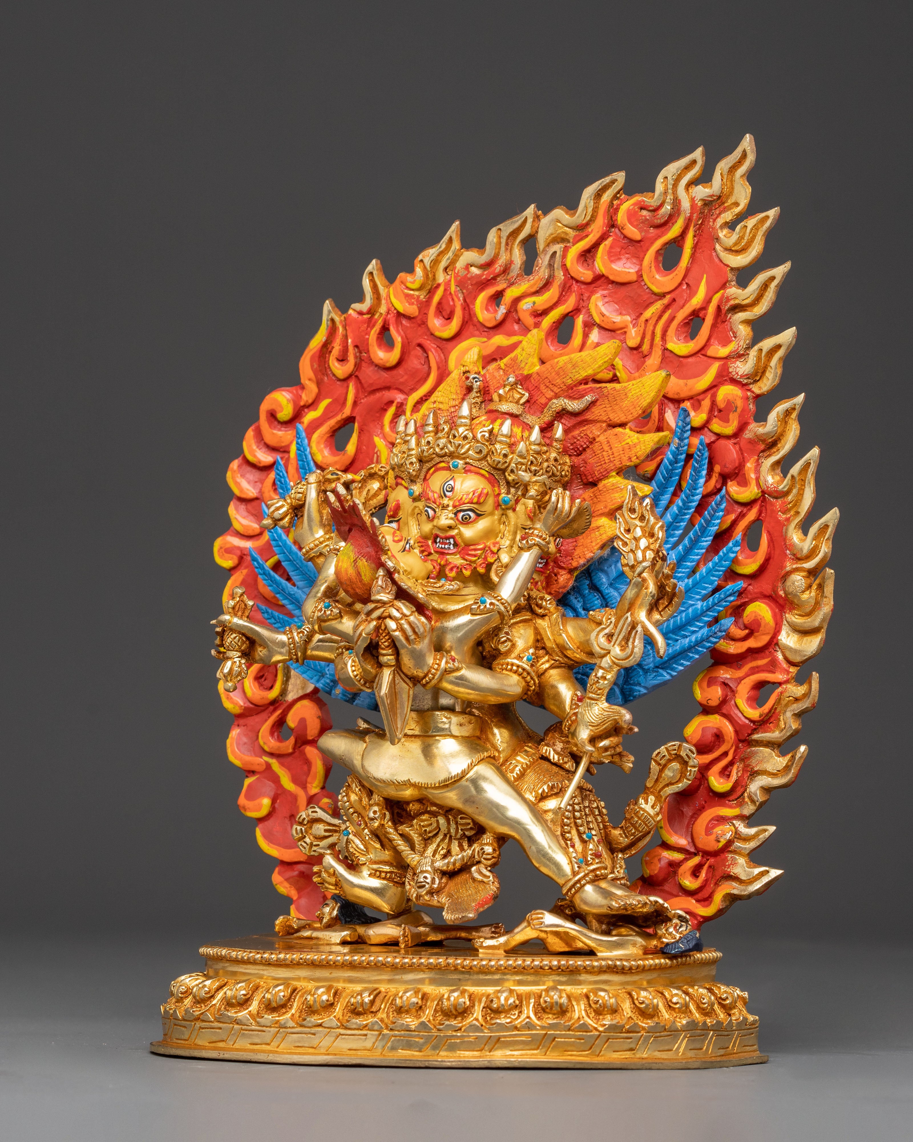 Vajrakilaya Statue: Most Powerful Wrathful Deities | Tibetan Buddhist Art