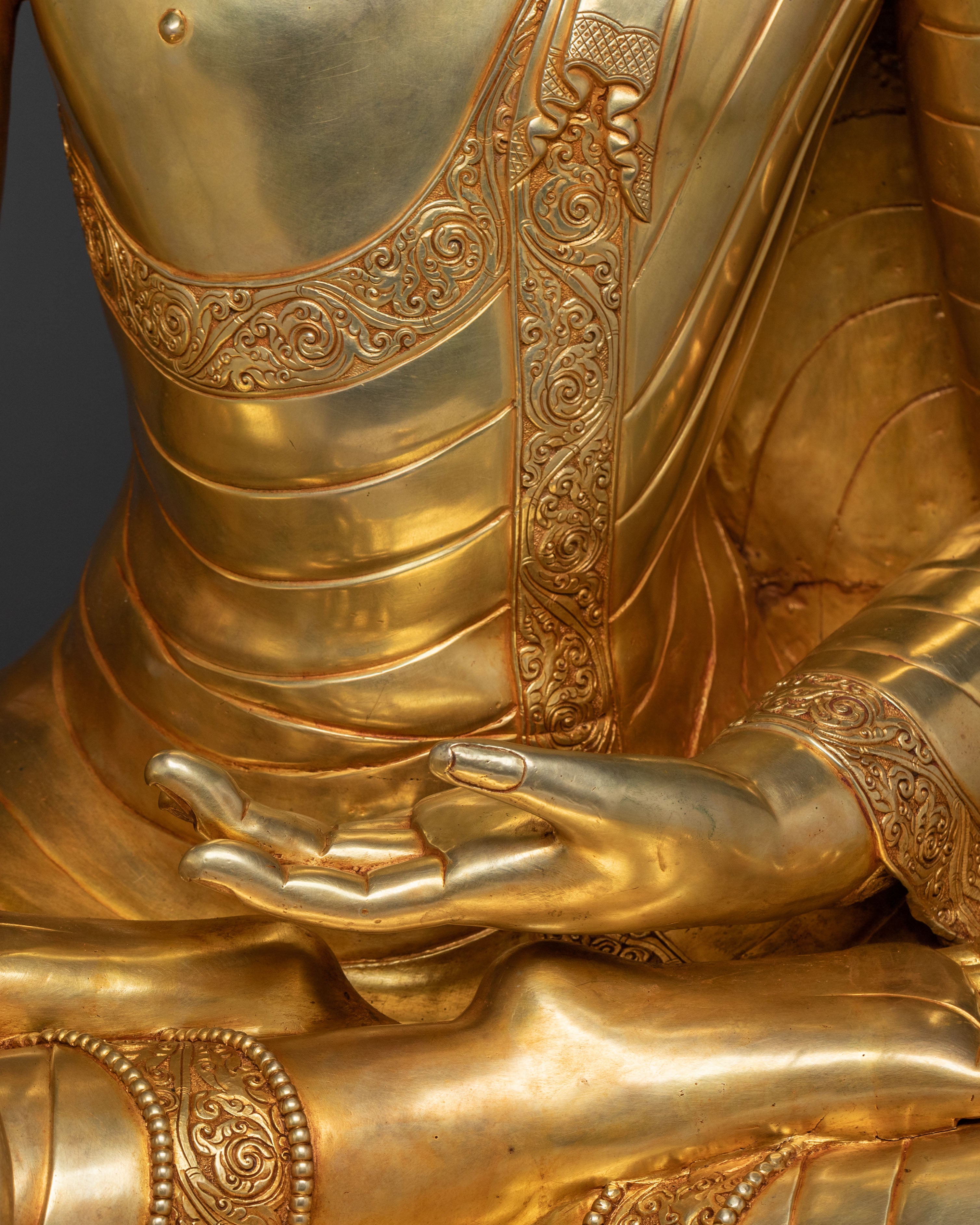 Shakyamuni Buddha Icon of Wisdom | Spiritual Home Decor