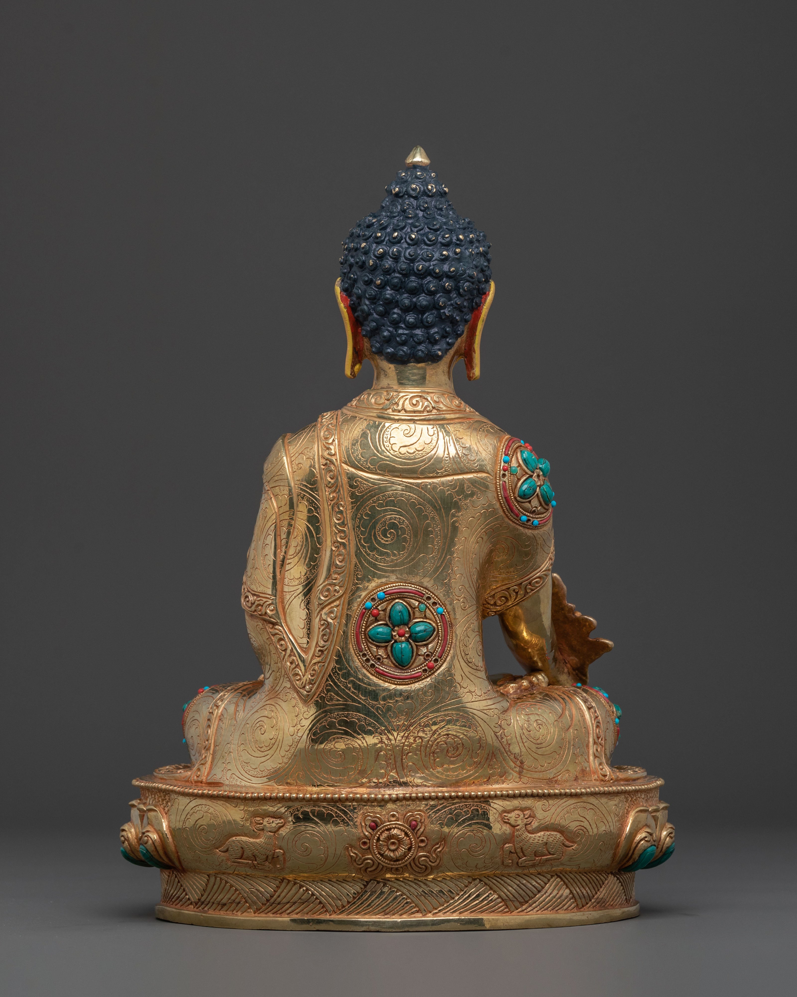Bhaiṣajyaguru Traditional Statue: Spiritual Healer