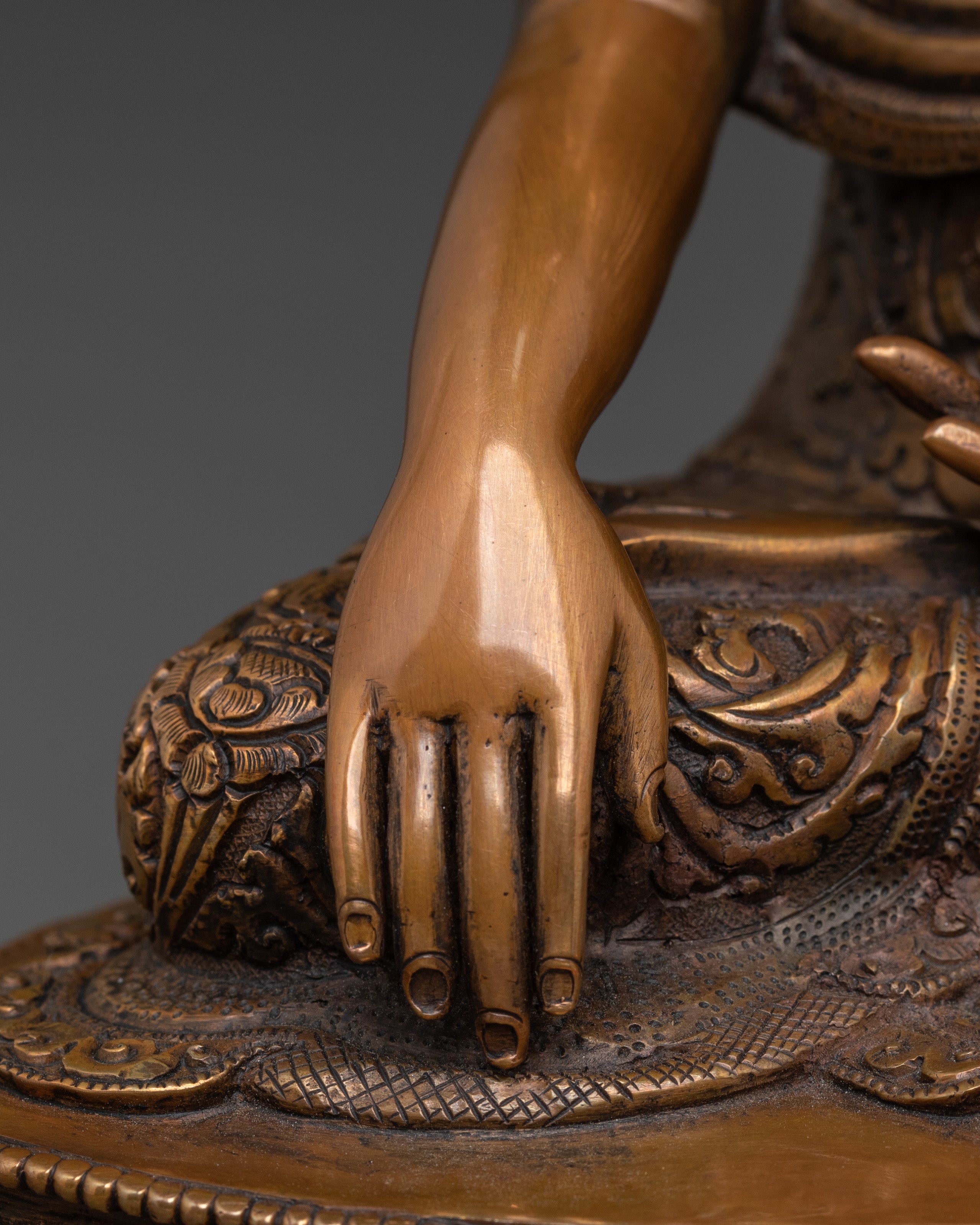 Handcrafted Three Buddhas Statue Set | Divine Figures