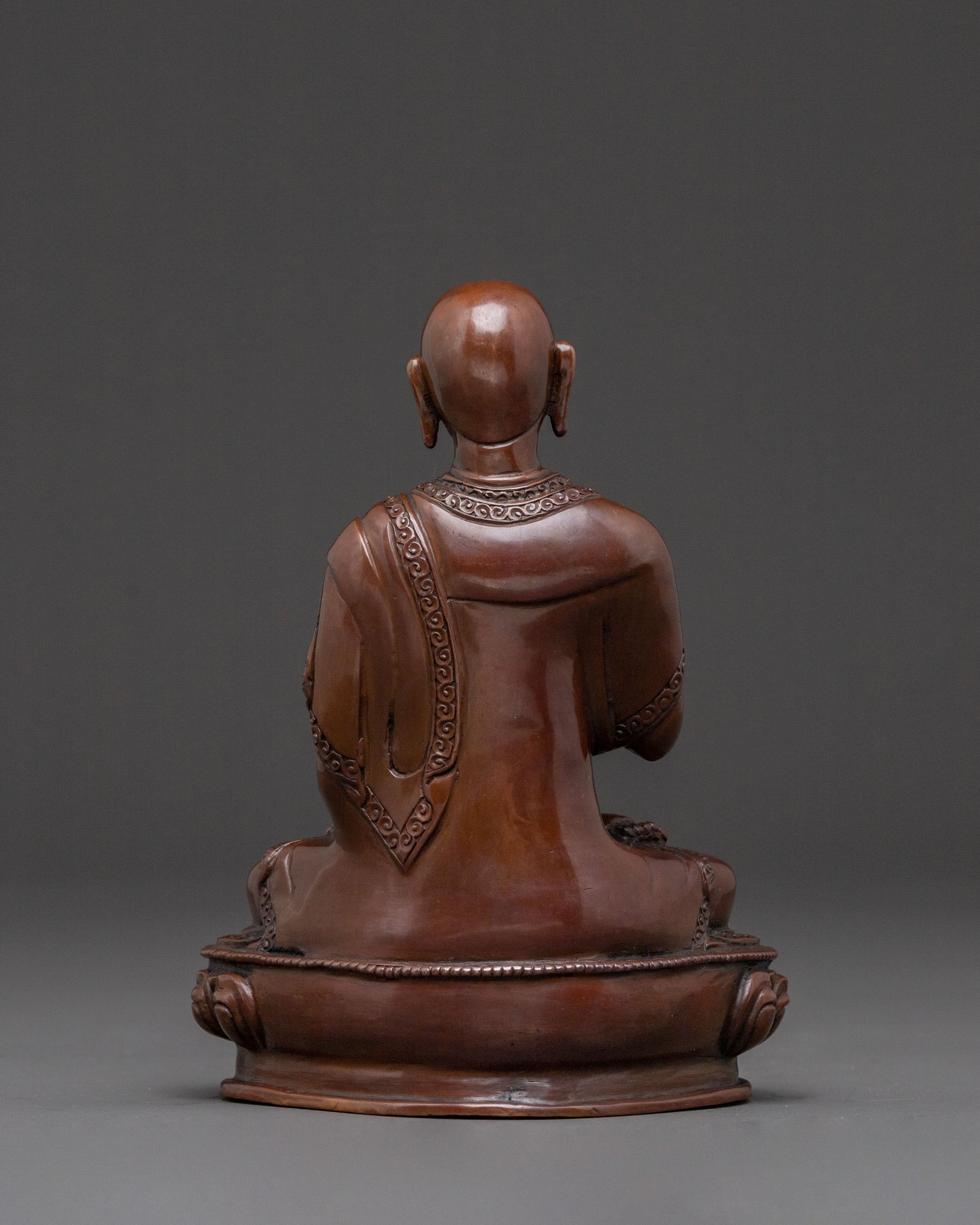 Tsongkhapa Divine Statue with Disciples: Altar Decor