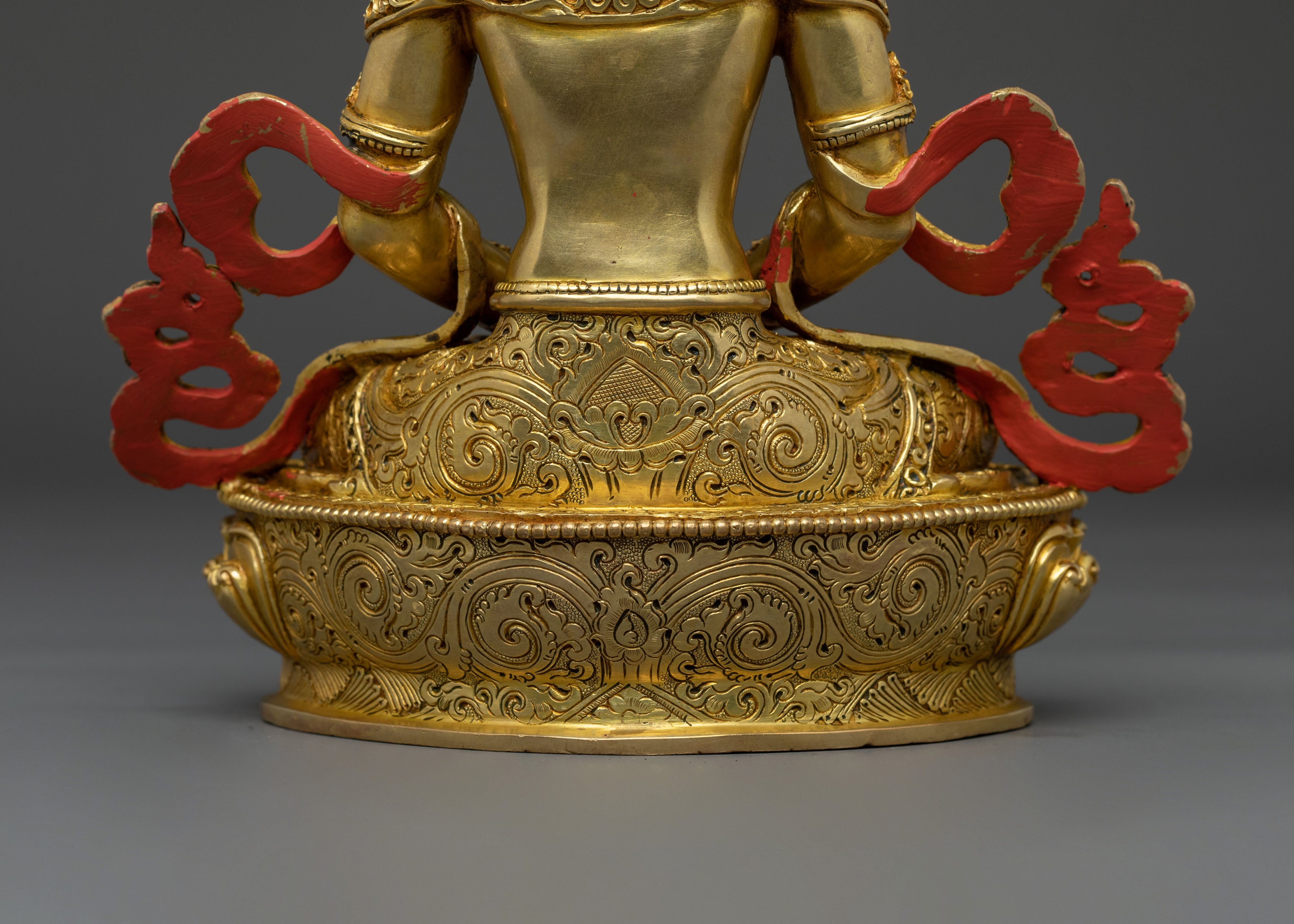 Himalayan Amitayus Sacred Statue | Buddhist Deity of Long Life & Vitality