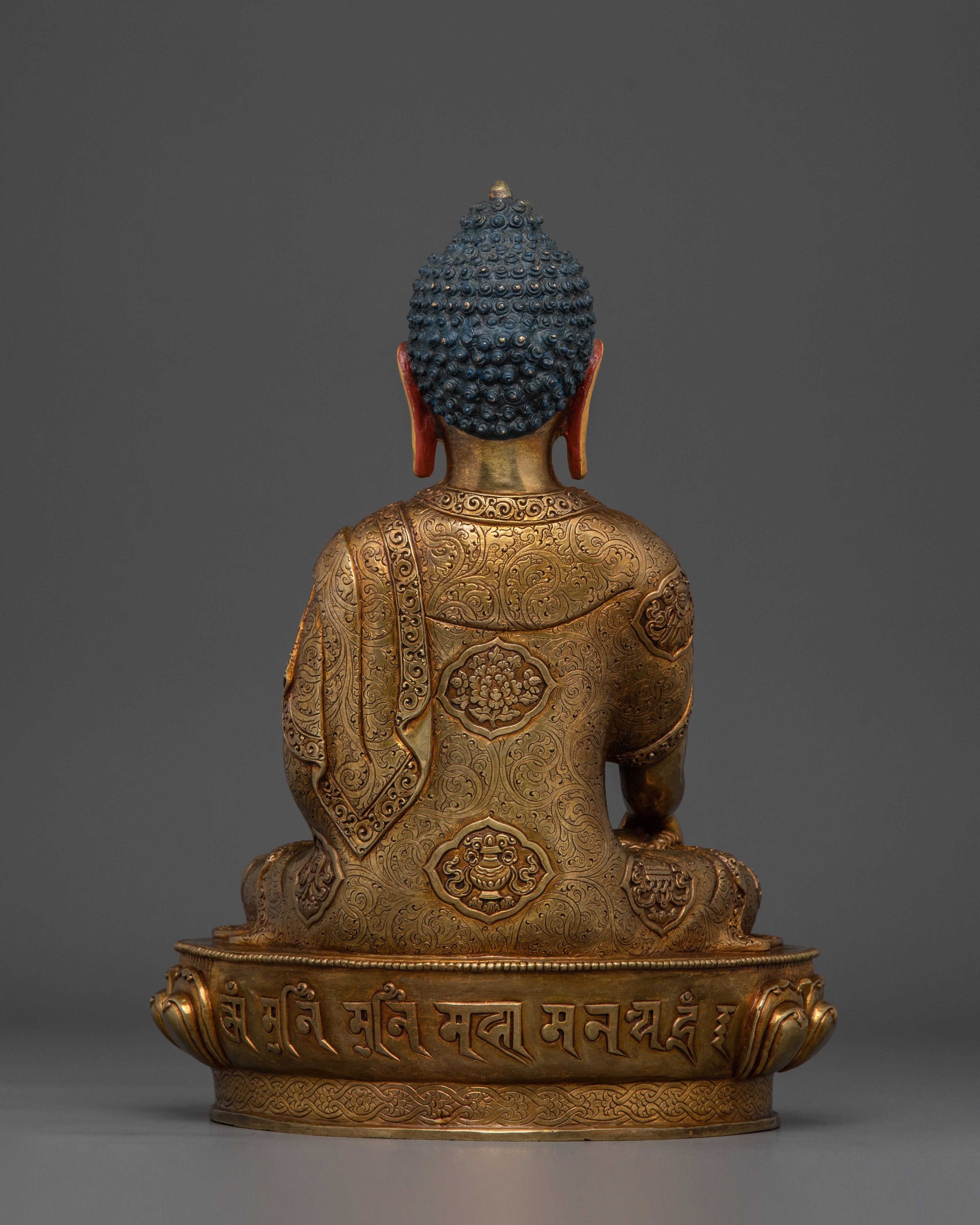 Hand-Carved Shakyamuni Buddha Statue | Home Decor
