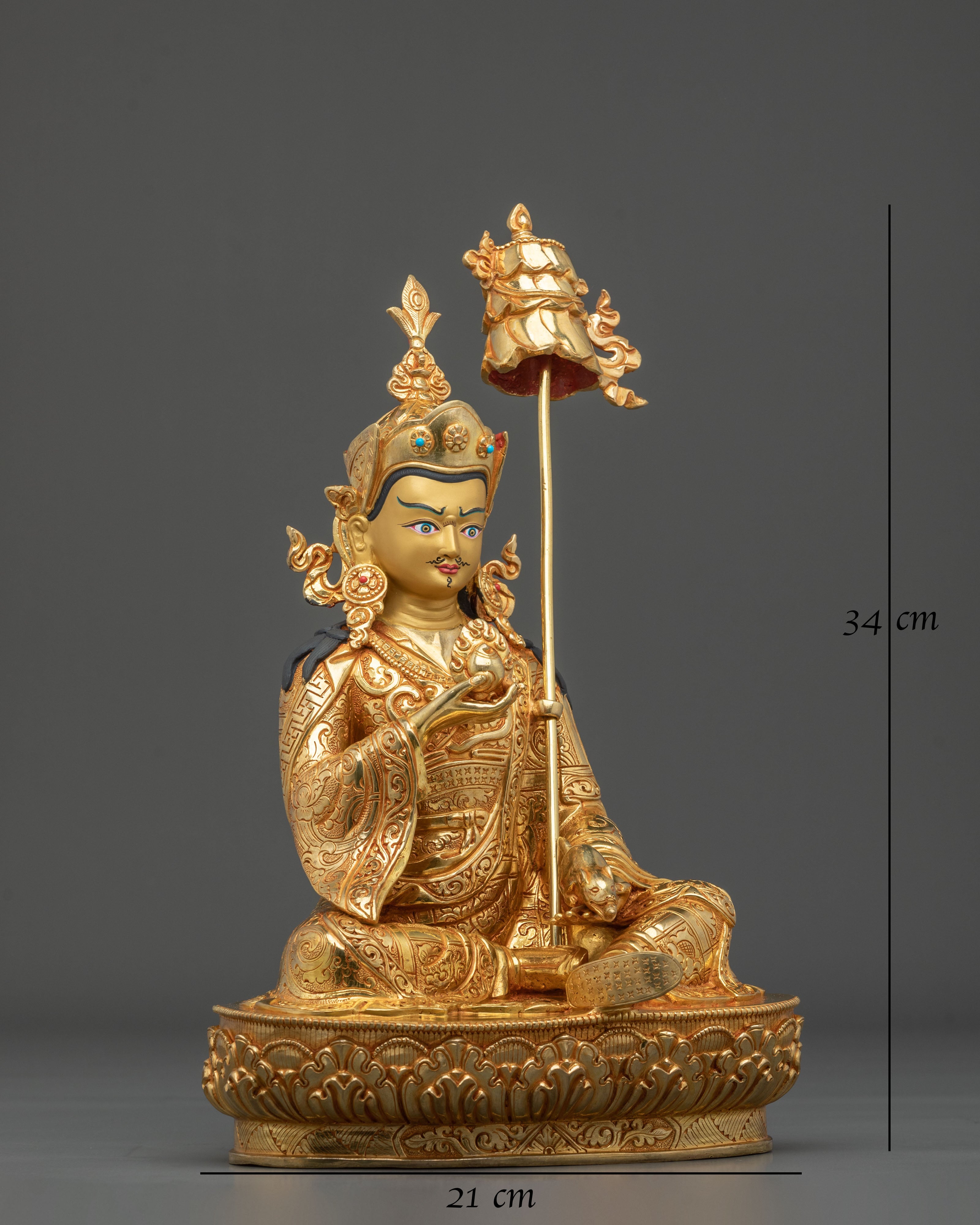 Guru Norla Statue | Sacred Tibetan Buddhist Wealth Deity