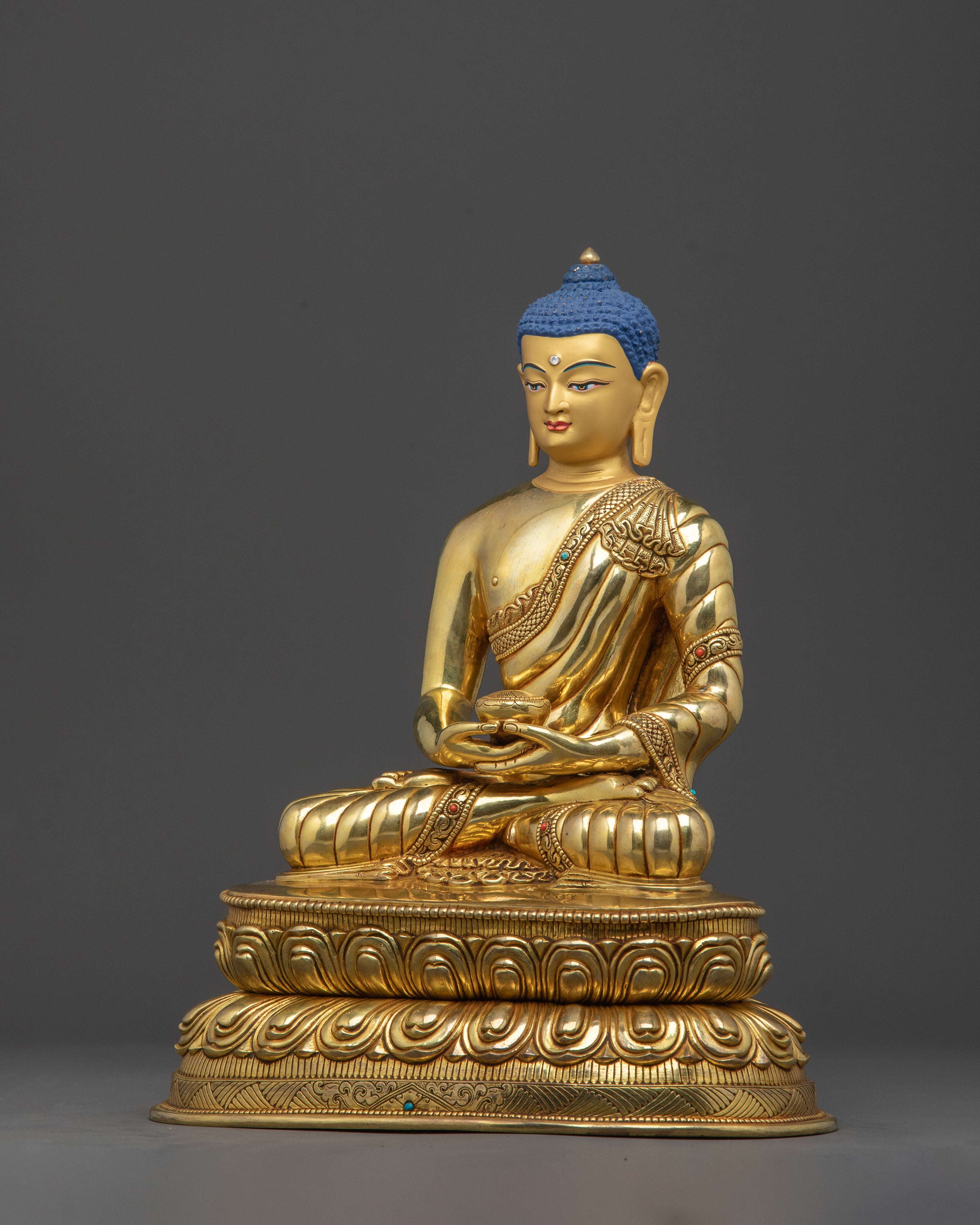 Amitabha Buddha's Sacred Statue | Devotion Figure