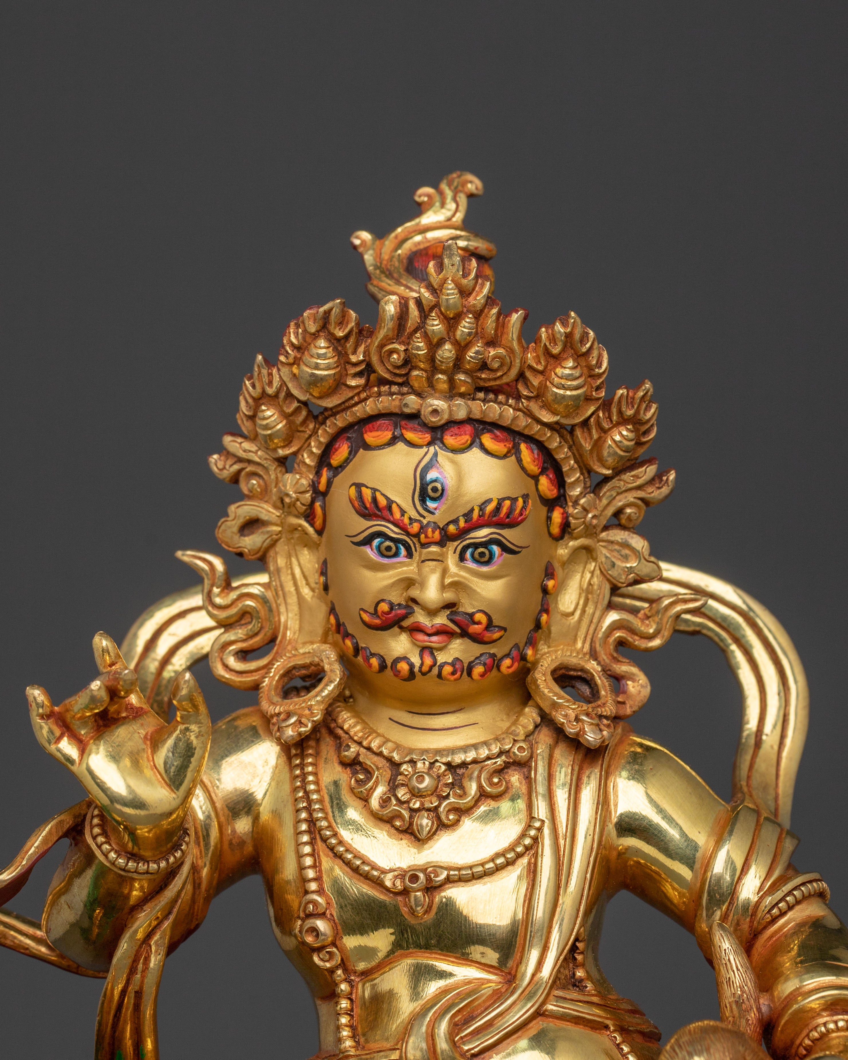 Namtoshe Statue | Tibetan Wealth Deity