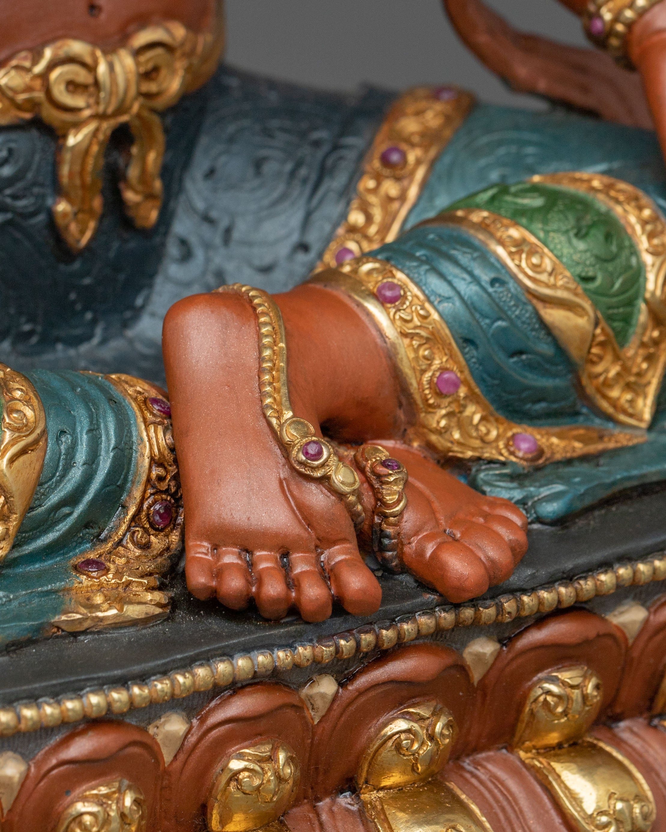 Kshitigarbha Buddhist Sculpture | Meditation Altar Decor