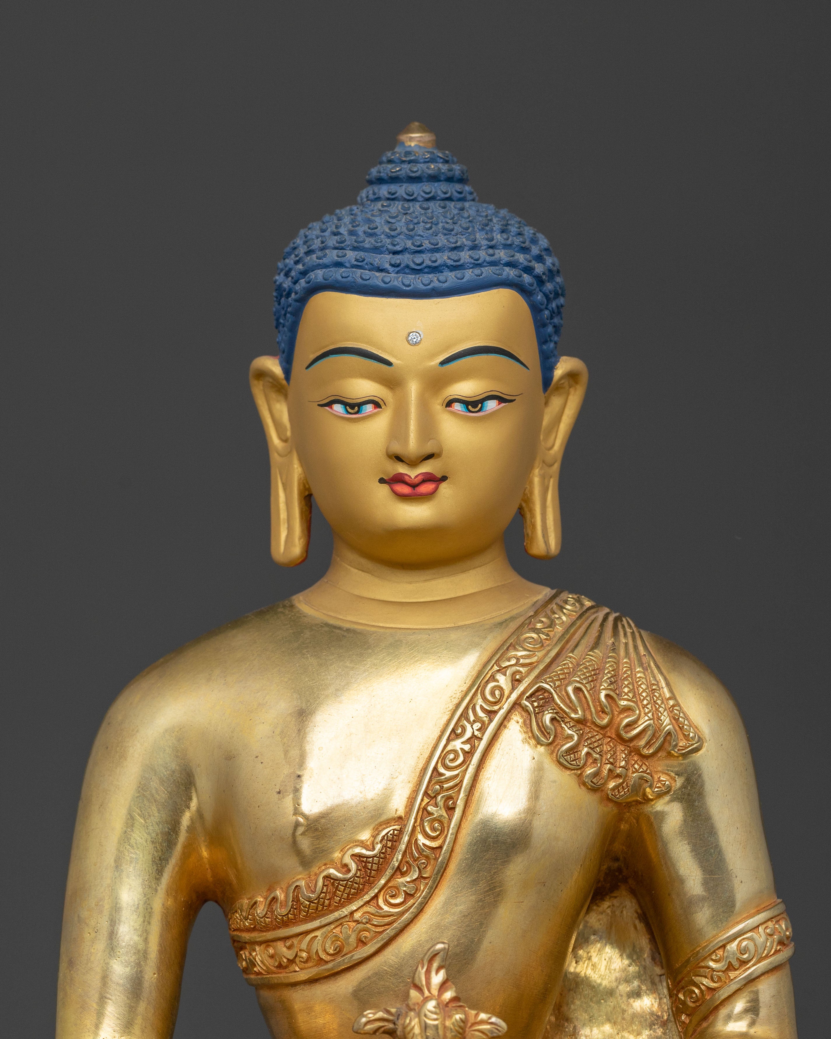 Medicine Buddha Peaceful Statue | Spiritual Healing