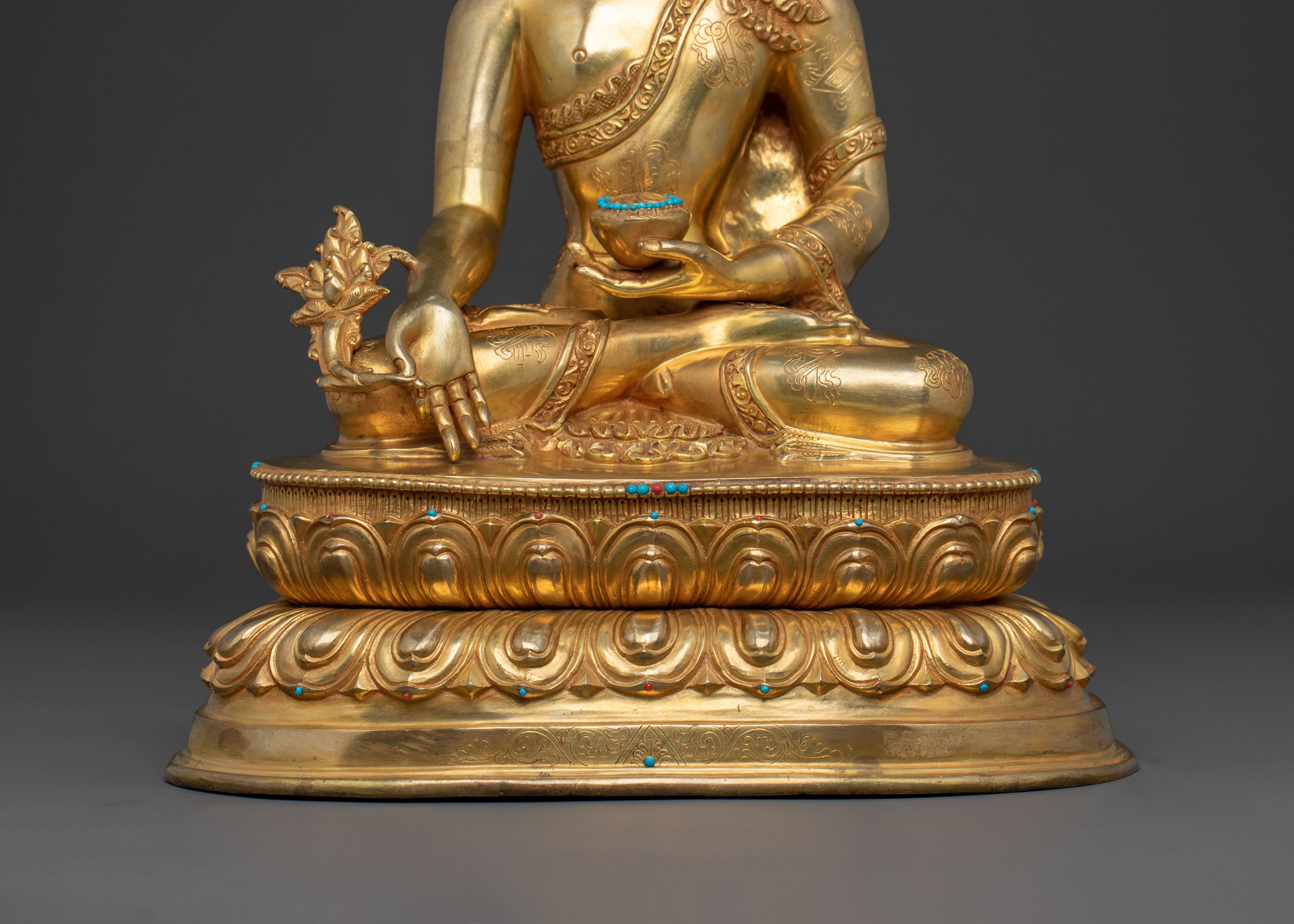 Medicine Buddha Spiritual Statue | Healing Figurine