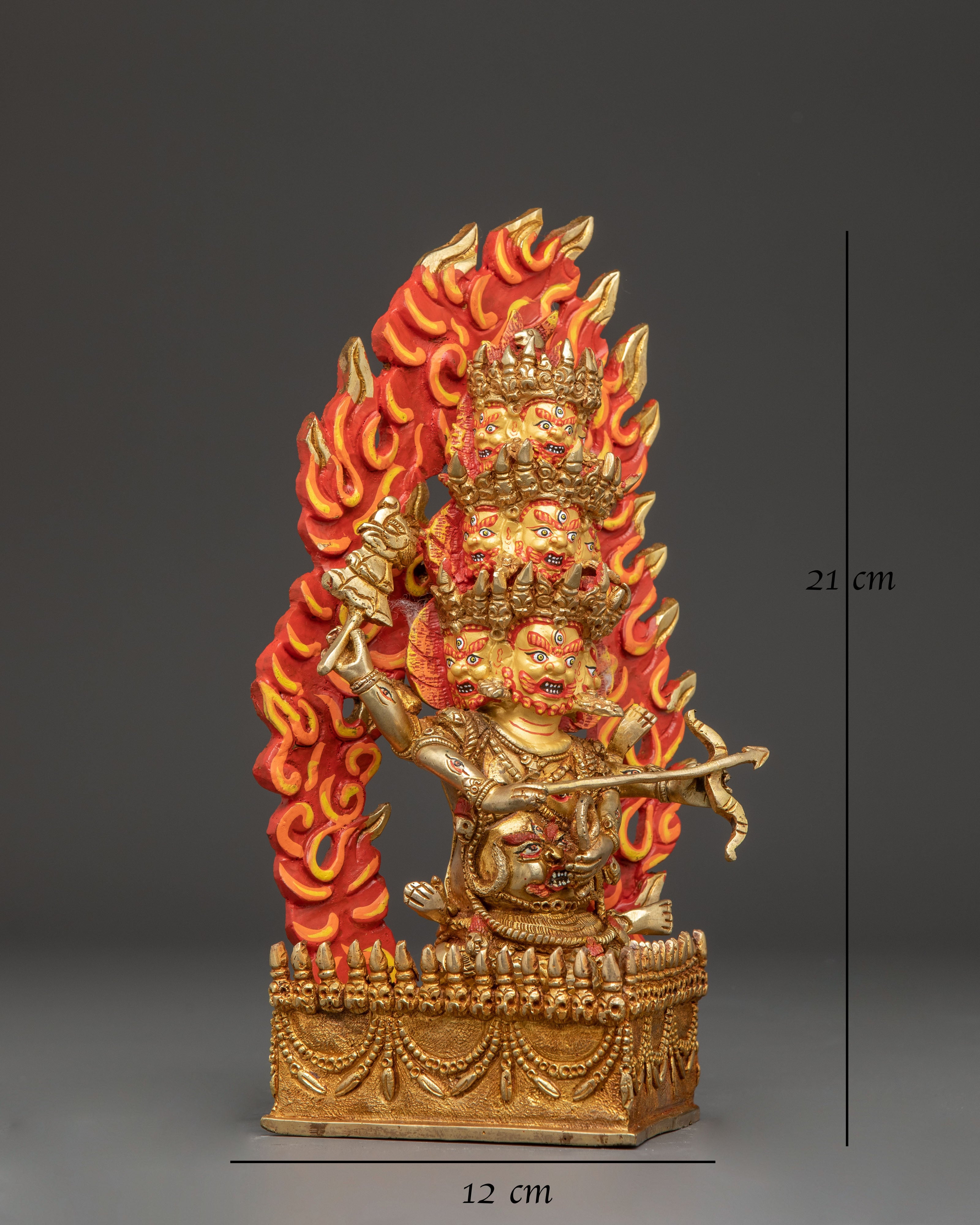 Protector Mahakala Rahula Statue | Powerful Guardian