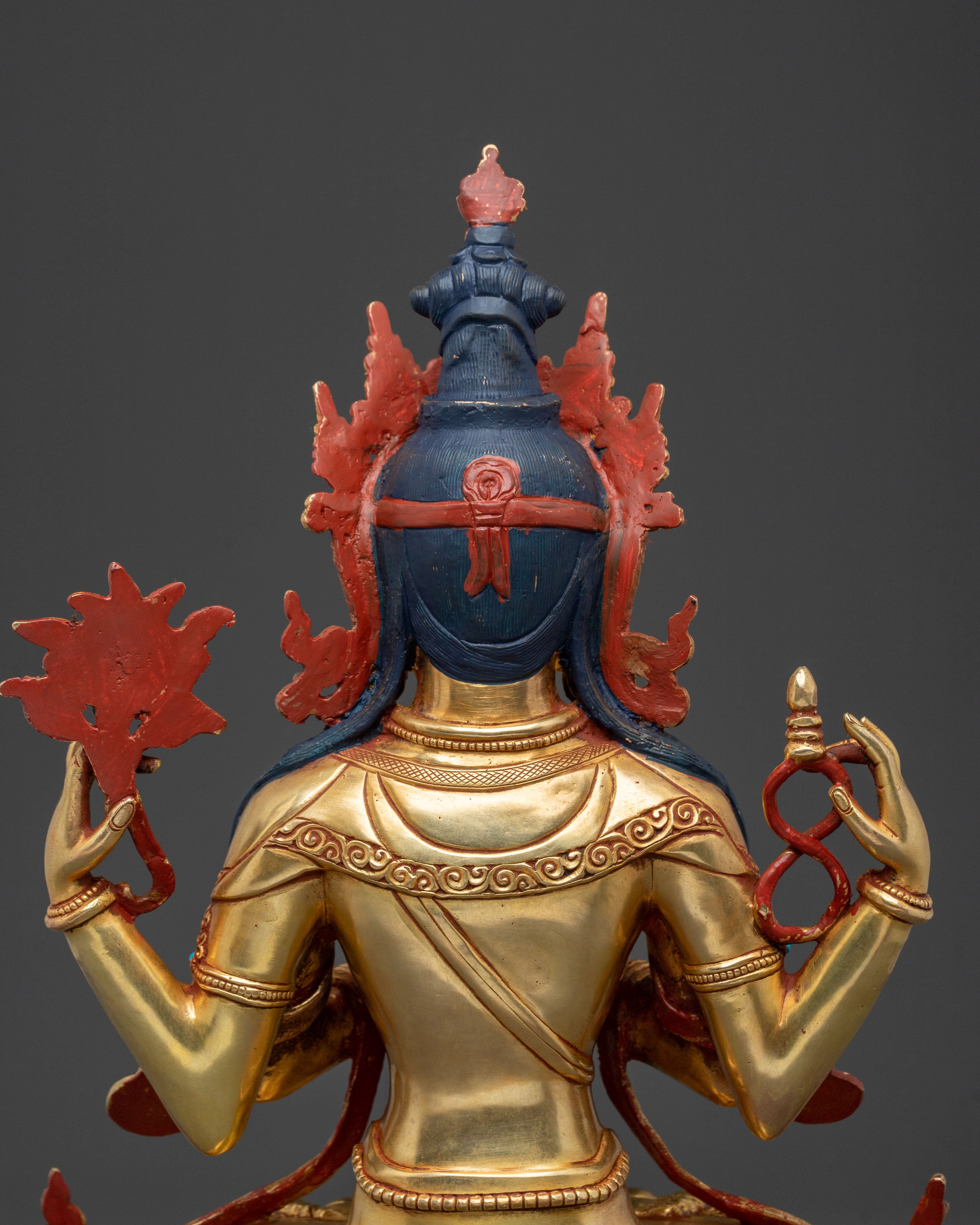 Chenrezig Spiritual Statue | Altar Home Decor